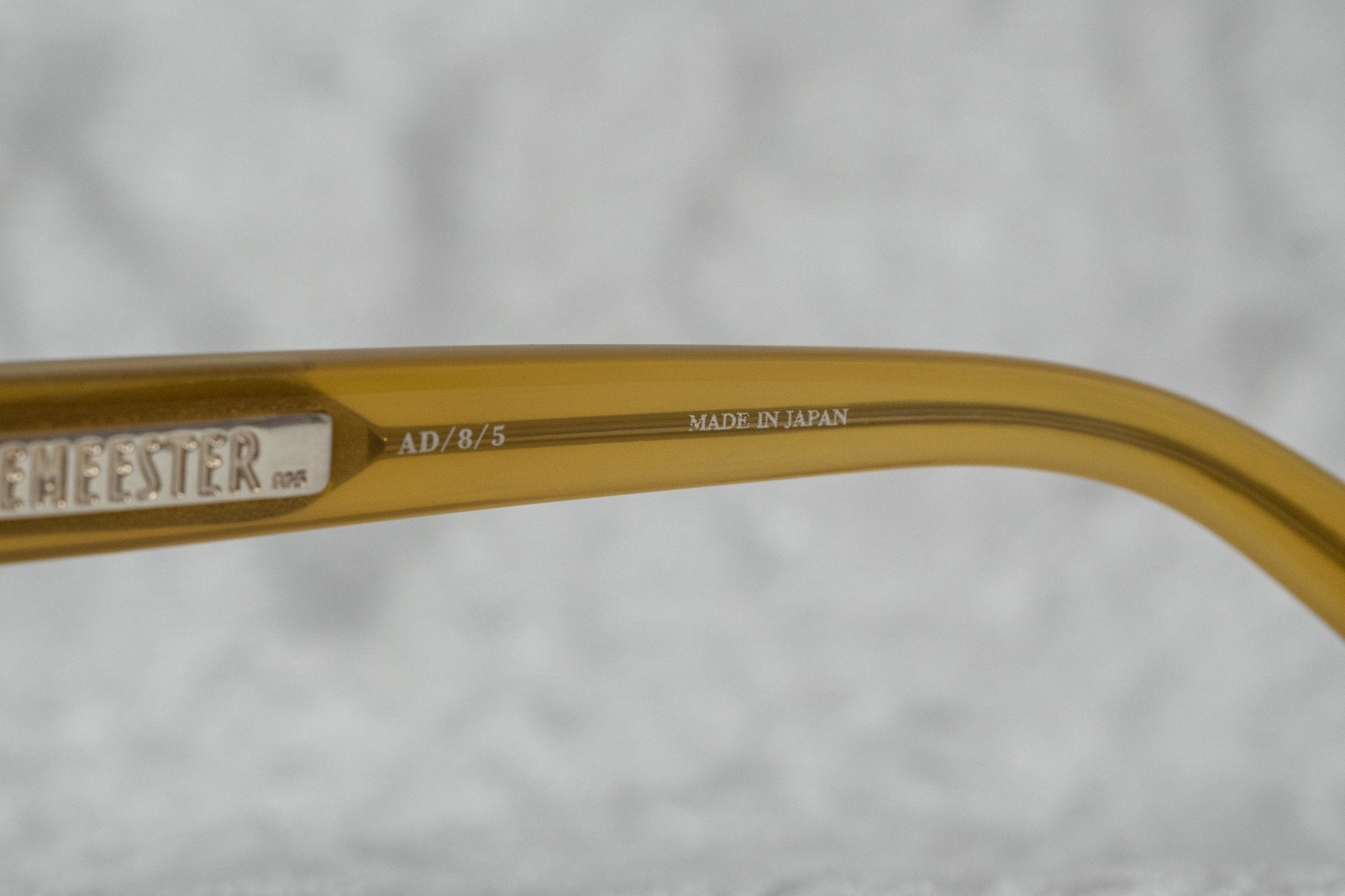 Ann Demeulemeester Sunglasses Oval Honey and Green-GR8 Sunglasses