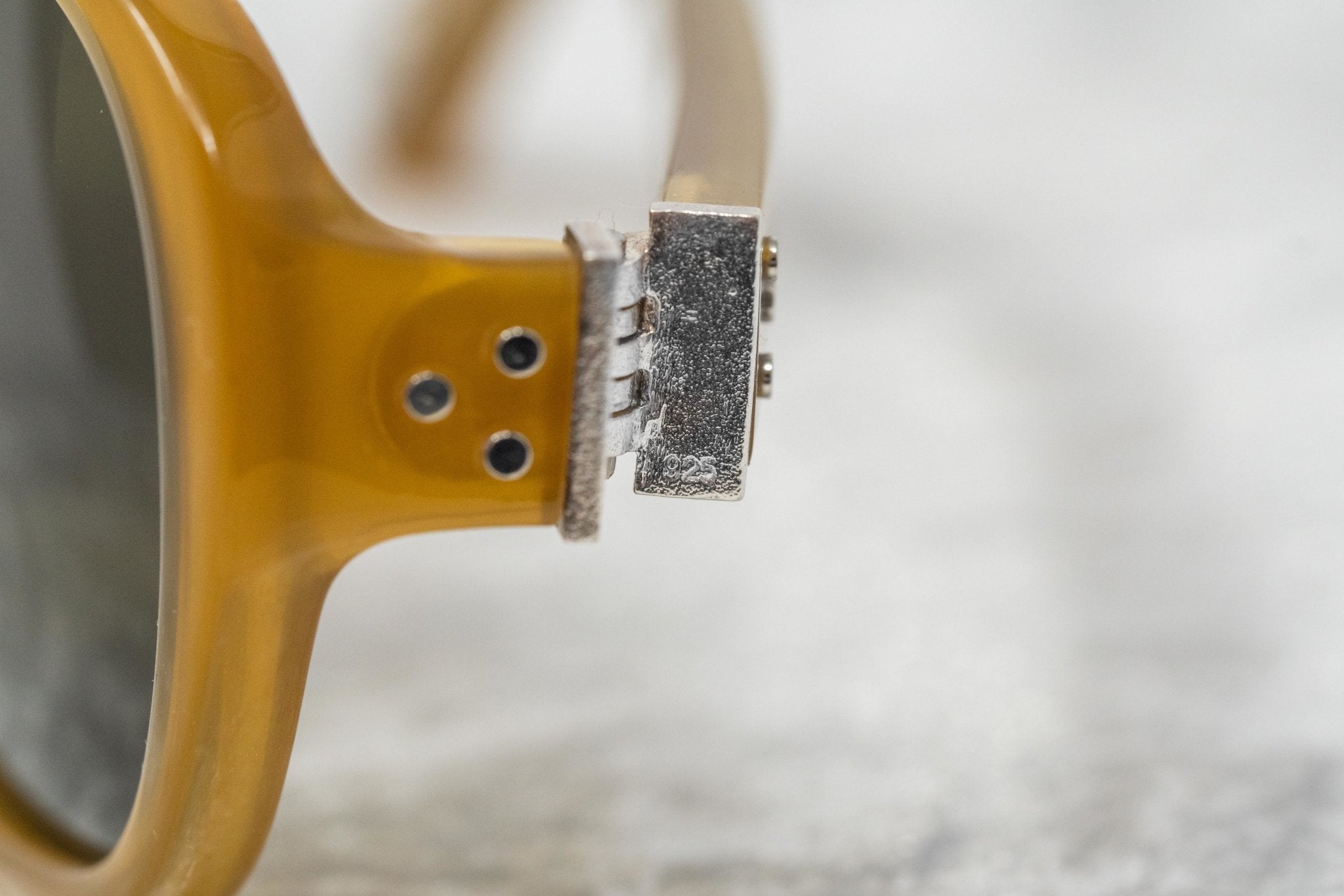 Ann Demeulemeester Sunglasses Oval Honey and Green-GR8 Sunglasses