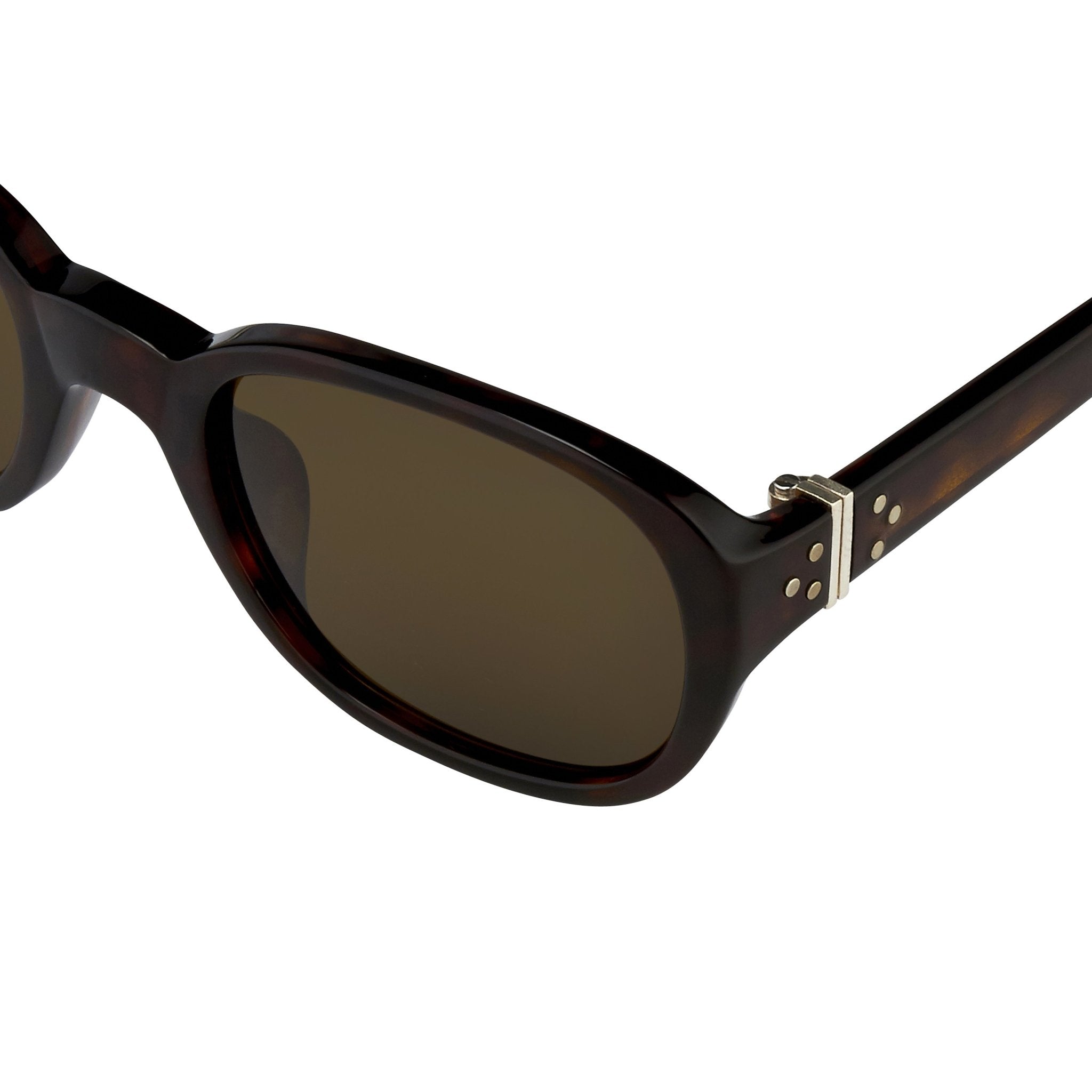 Ann Demeulemeester Sunglasses Oval Tortoise Shell 925 Silver with Brown Lenses Category 3 AD8C4SUN - Watches & Crystals