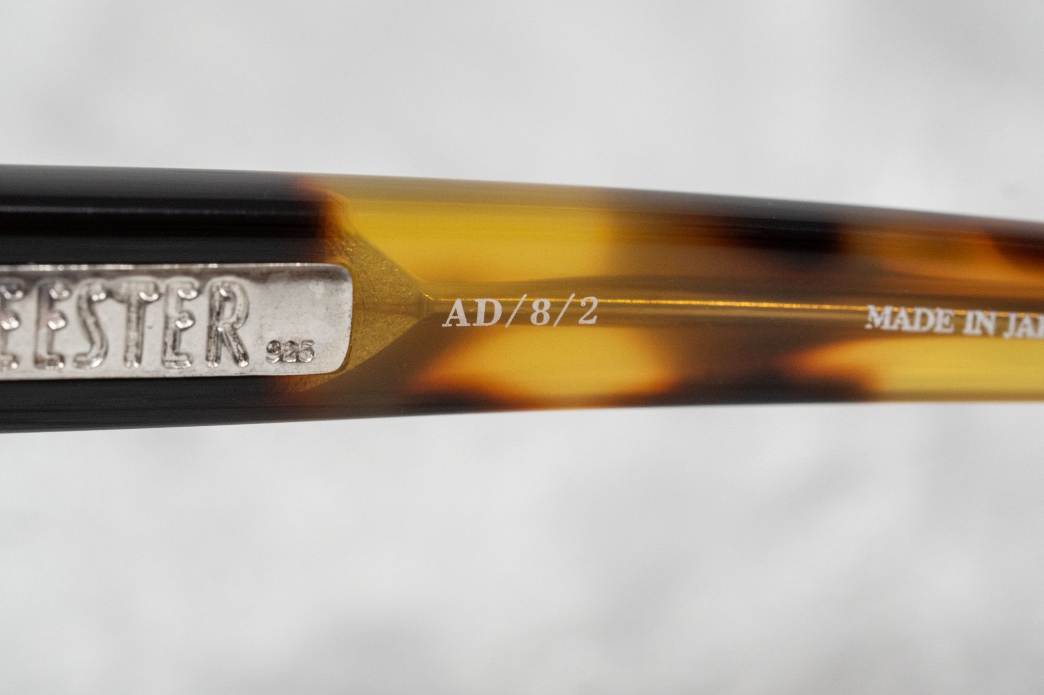 Ann Demeulemeester Ladies Sunglasses Oval Tortoise Shell and Grey AD8C2SUN-GR8 Sunglasses