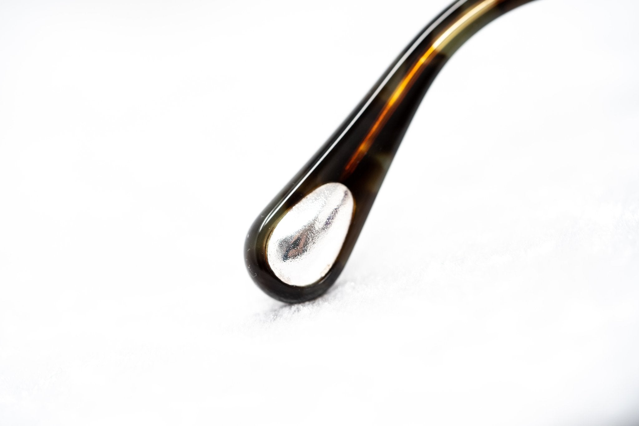 Ann Demeulemeester Ladies Sunglasses Oversized Black and Brown AD6C6SUN-GR8 Sunglasses