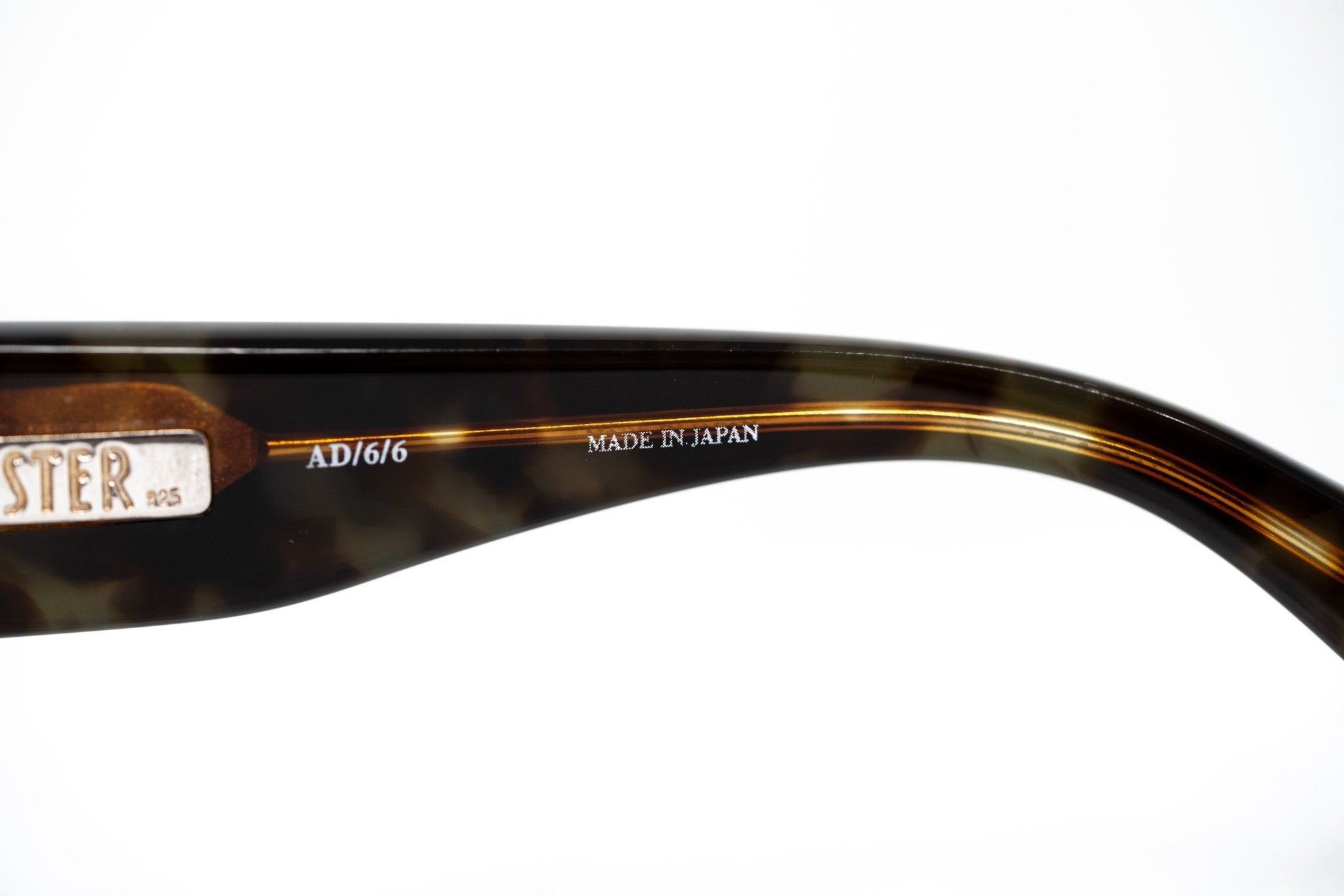 Ann Demeulemeester Ladies Sunglasses Oversized Black and Brown AD6C6SUN-GR8 Sunglasses