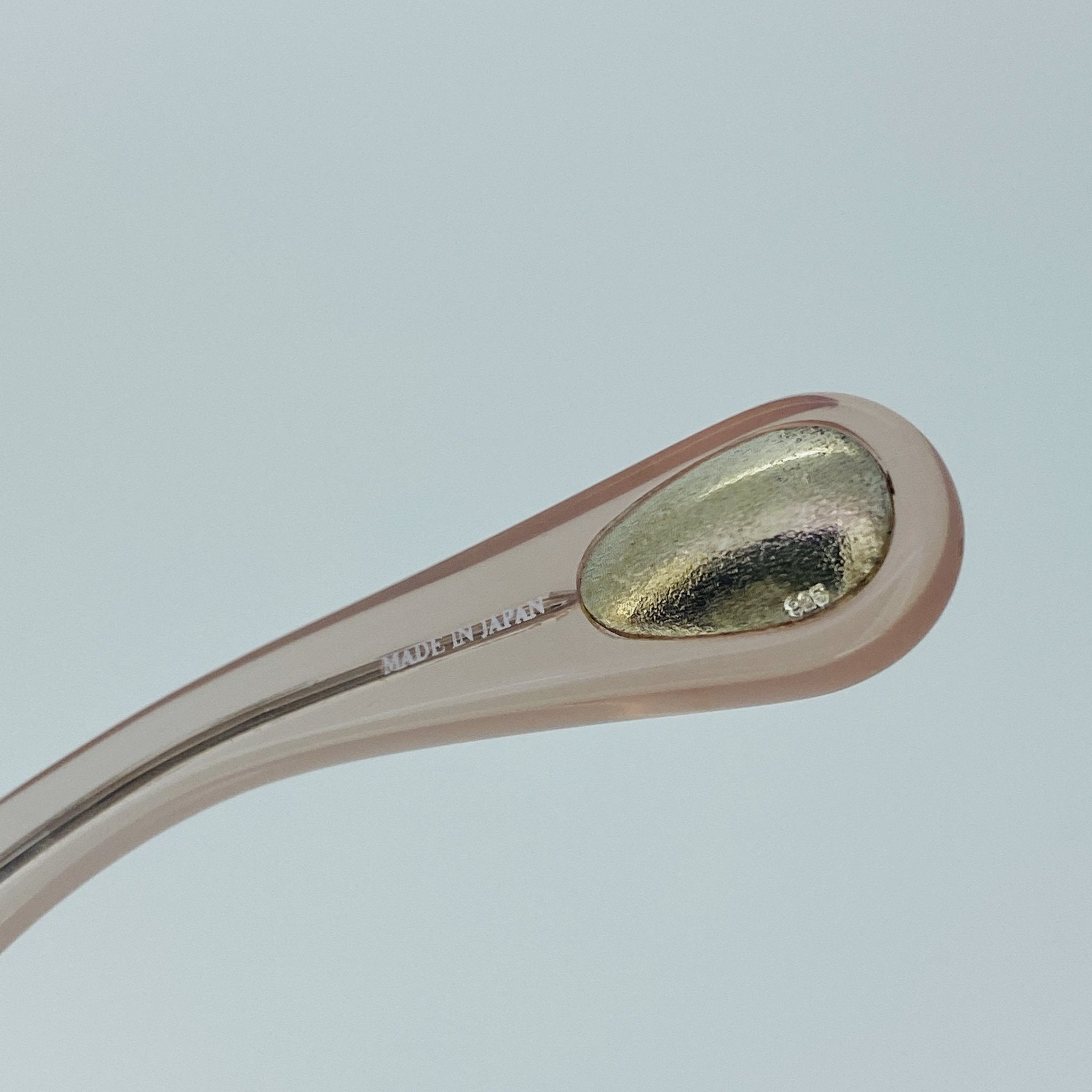 Ann Demeulemeester Sunglasses Oversized Blush Pink and Brown-GR8 Sunglasses