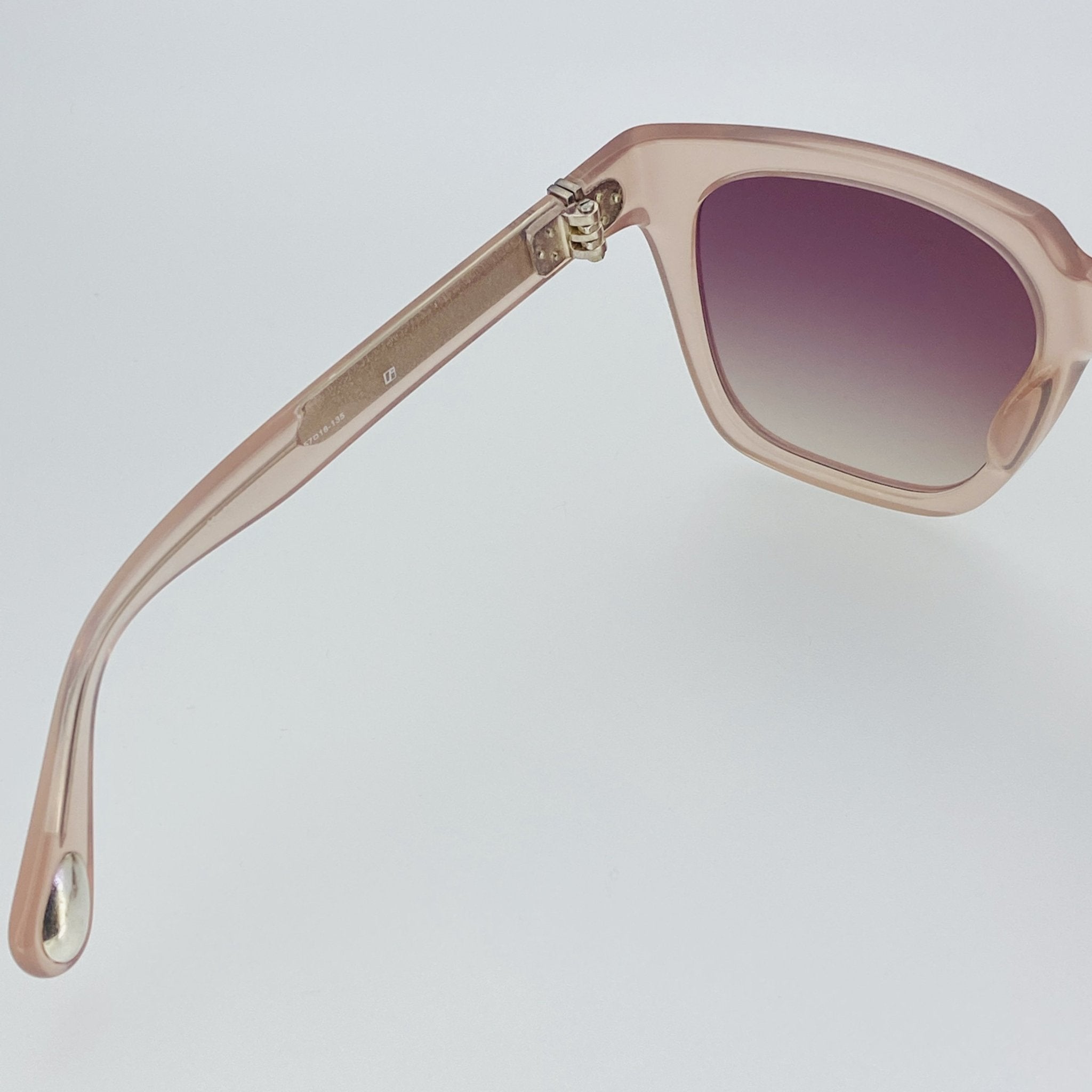 Ann Demeulemeester Sunglasses Oversized Blush Pink and Brown-GR8 Sunglasses