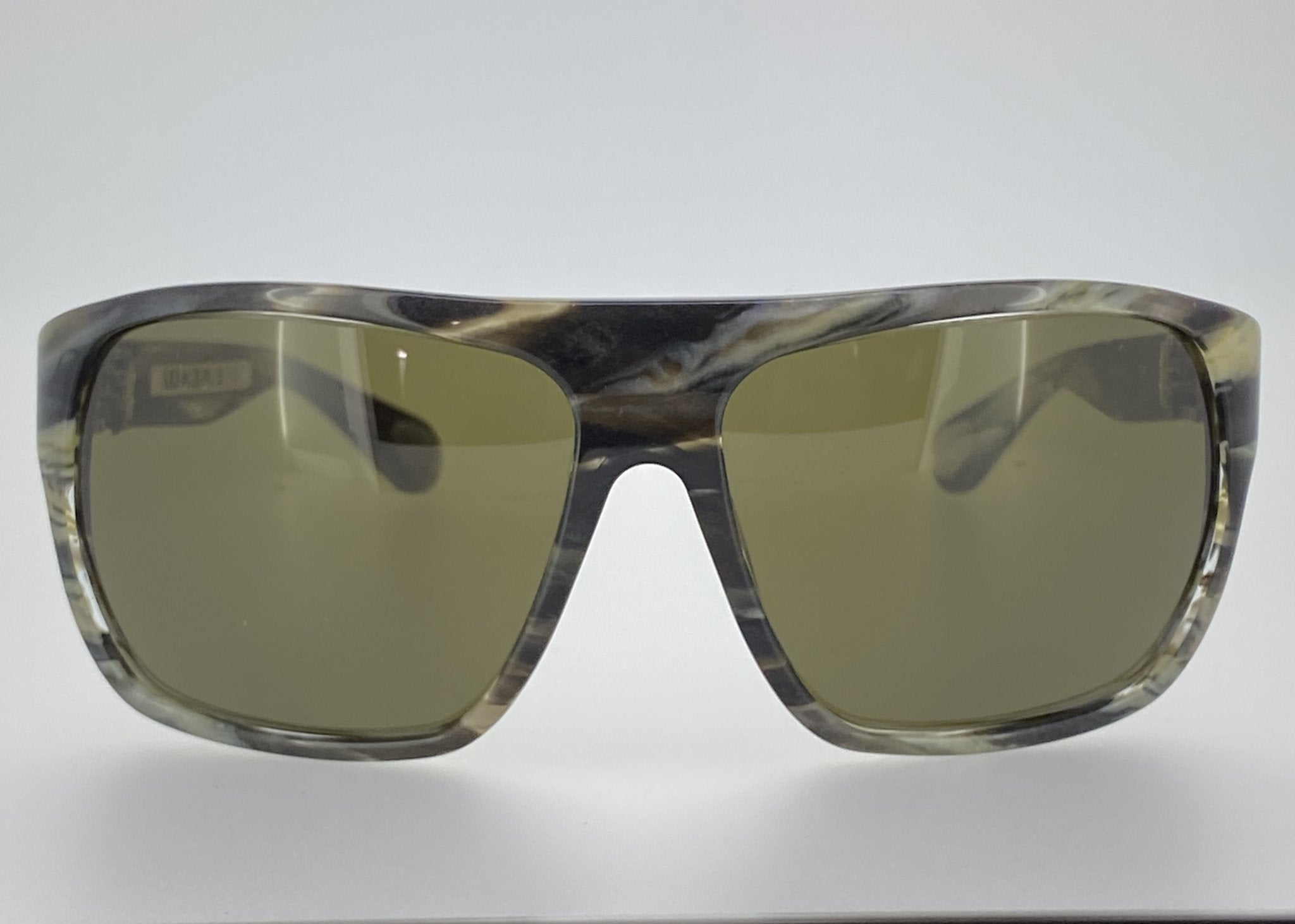 Ann Demeulemeester Men's Sunglasses Oversized Brown and Green AD31C3SUN-GR8 Sunglasses