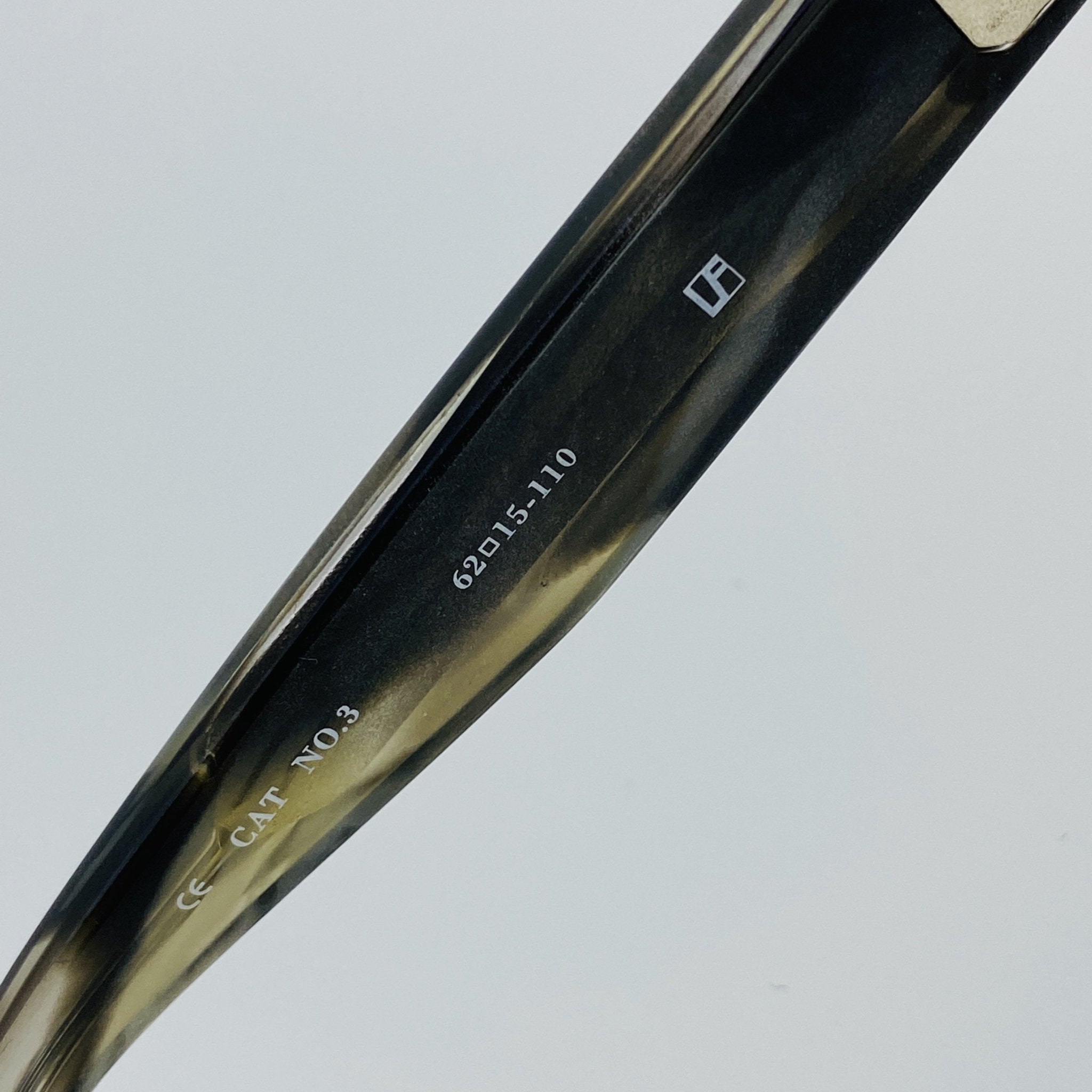 Ann Demeulemeester Men's Sunglasses Oversized Brown and Green AD31C3SUN-GR8 Sunglasses