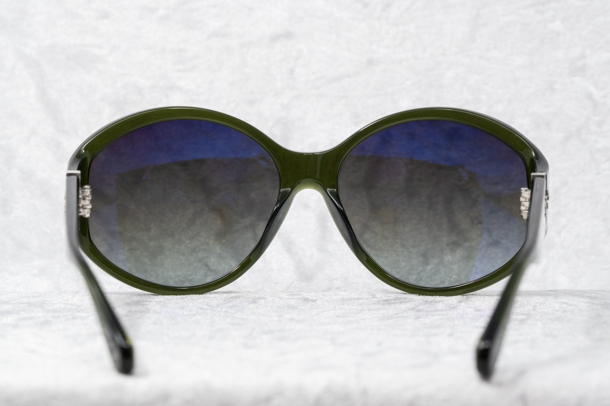 Ann Demeulemeester Ladies Sunglasses Oversized Green AD6C7SUN-GR8 Sunglasses