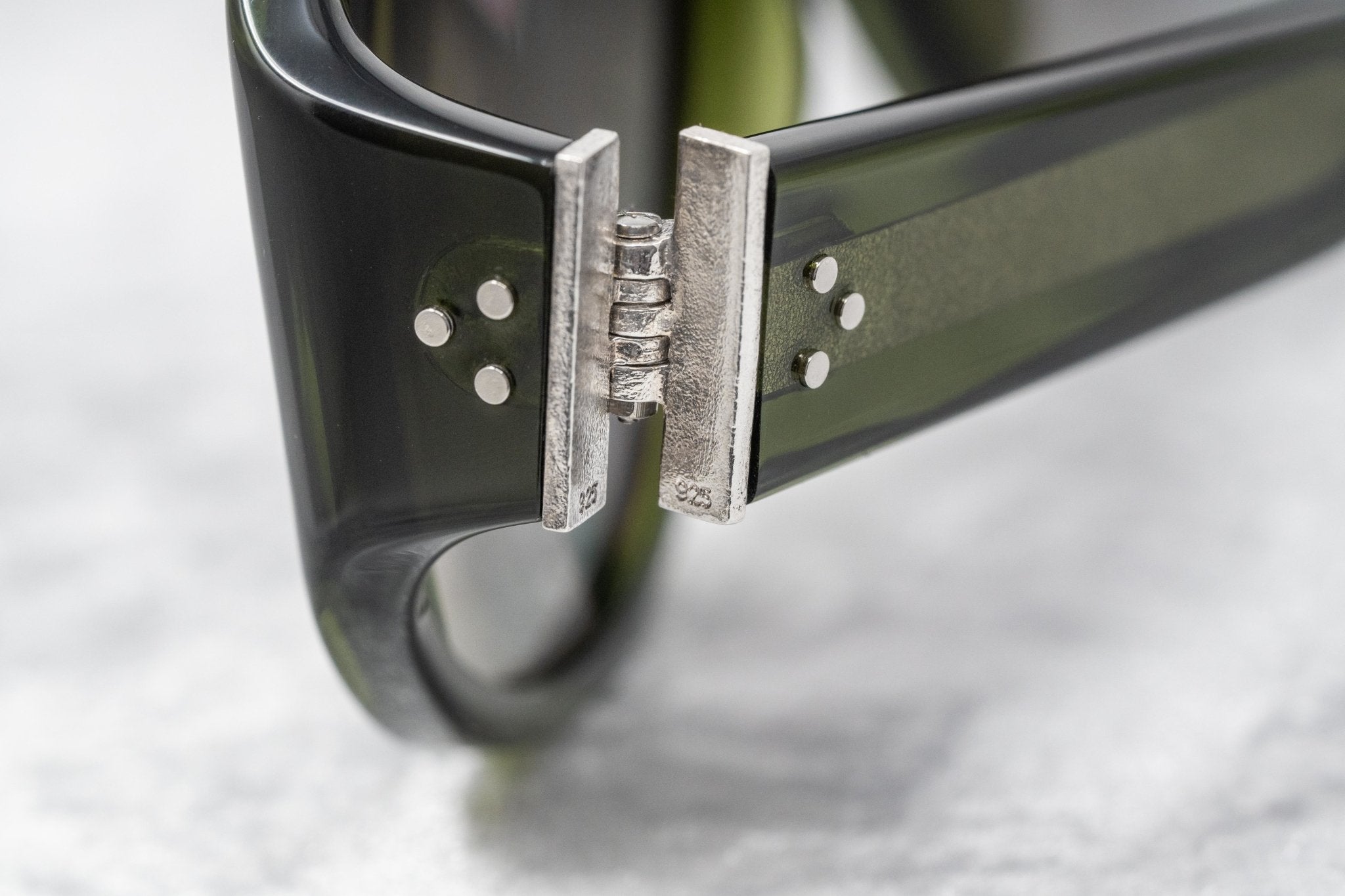 Ann Demeulemeester Ladies Sunglasses Oversized Green AD6C7SUN-GR8 Sunglasses