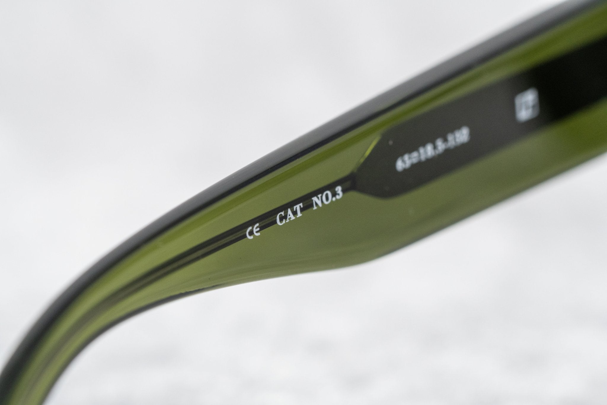 Ann Demeulemeester Ladies Sunglasses Oversized Green AD6C7SUN-GR8 Sunglasses