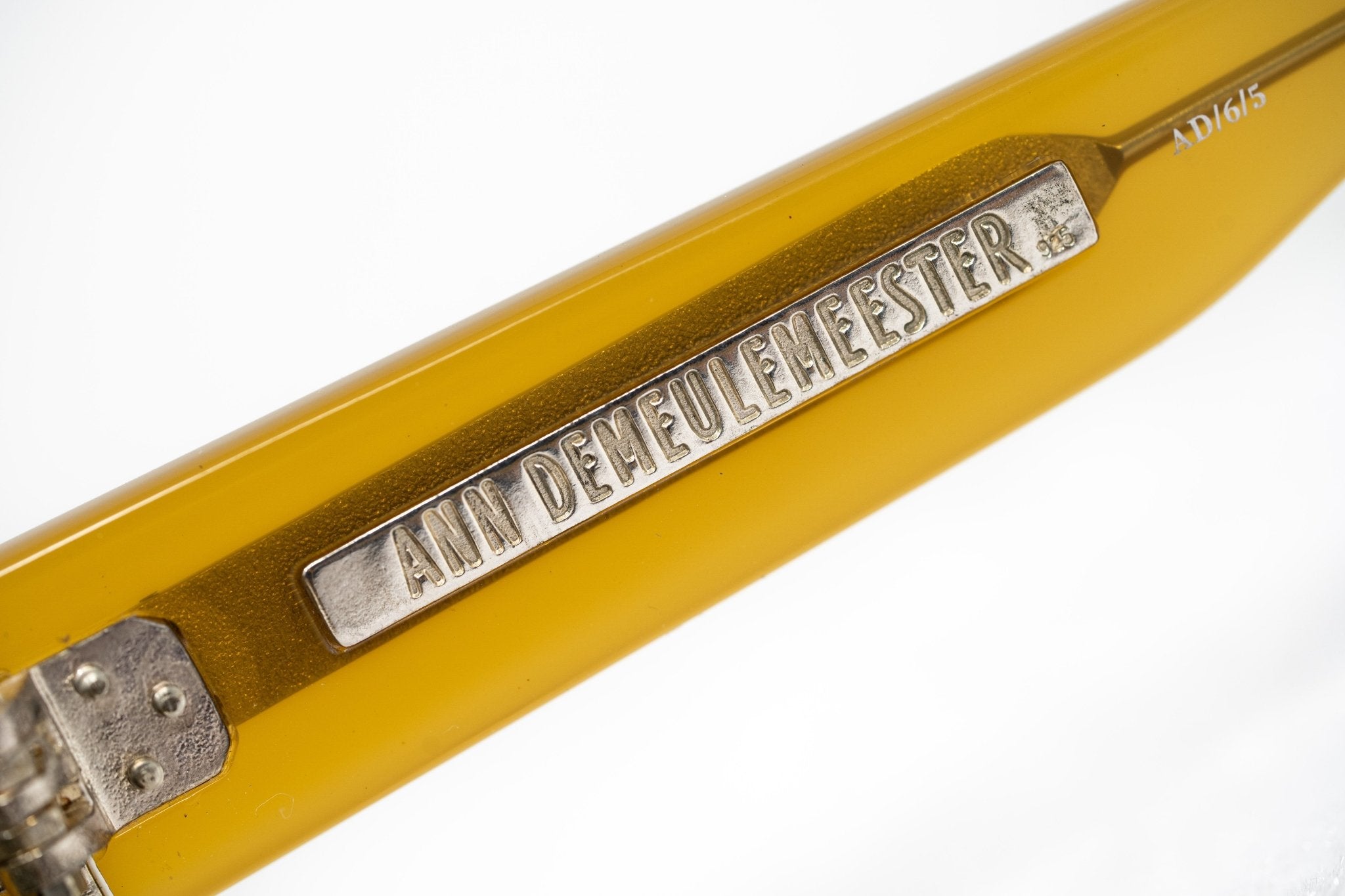 Ann Demeulemeester Ladies Sunglasses Oversized Honey and Green AD6C5SUN-GR8 Sunglasses