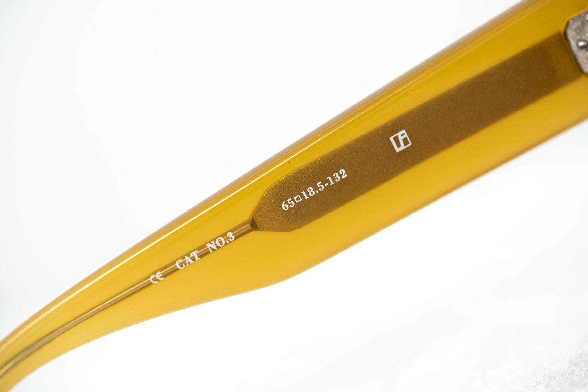 Ann Demeulemeester Ladies Sunglasses Oversized Honey and Green AD6C5SUN-GR8 Sunglasses