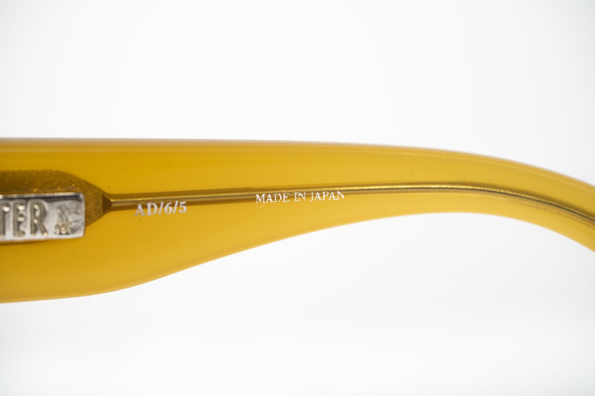 Ann Demeulemeester Ladies Sunglasses Oversized Honey and Green AD6C5SUN-GR8 Sunglasses