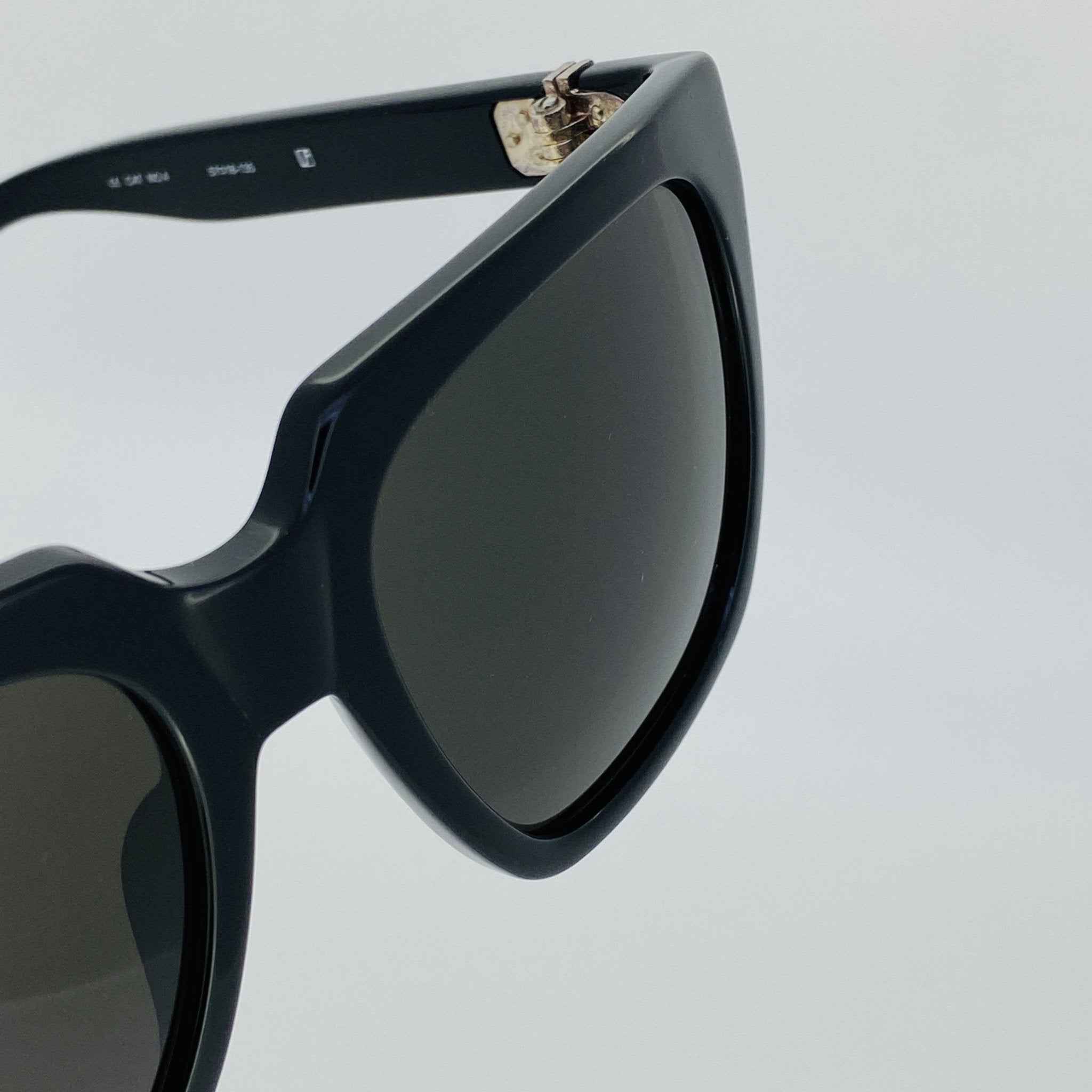 Ann Demeulemeester Men's Sunglasses Oversized Black and Grey AD21C1SUN-GR8 Sunglasses