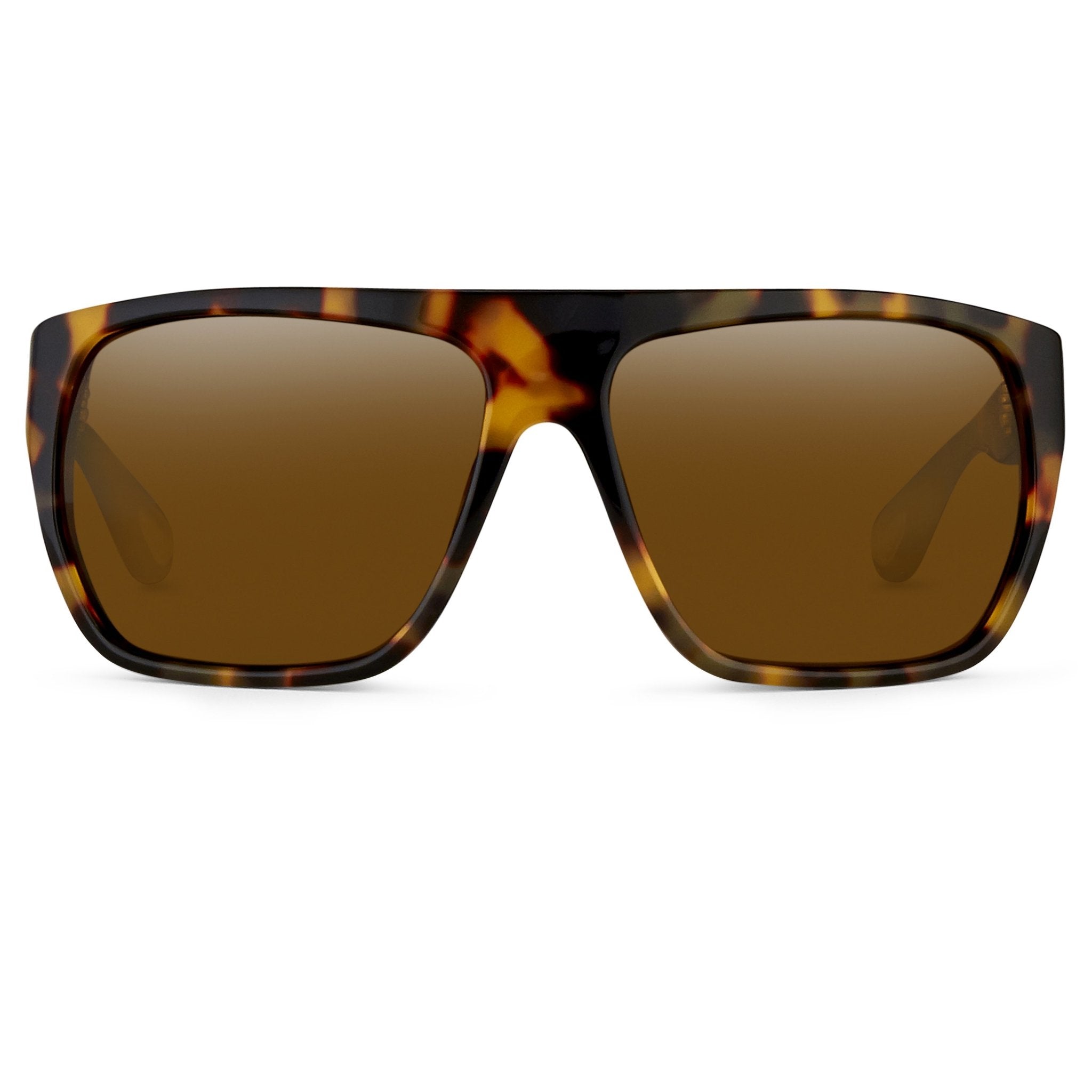 Ann Demeulemeester Men's Sunglasses Oversized Tortoise Shell and Brown AD31C2SUN-GR8 Sunglasses