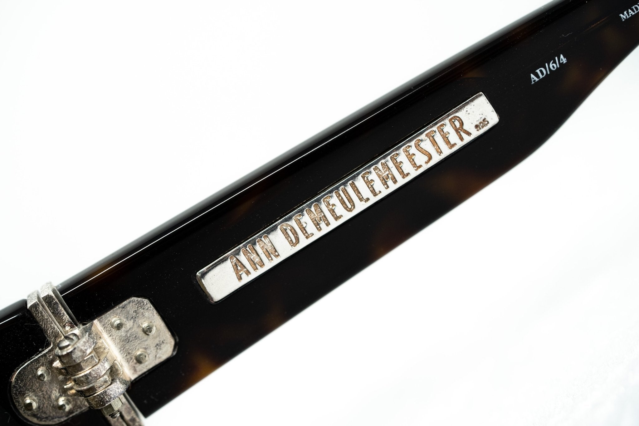 Ann Demeulemeester Ladies Sunglasses Oversized Tortoise Shell and Brown AD6C4SUN-GR8 Sunglasses