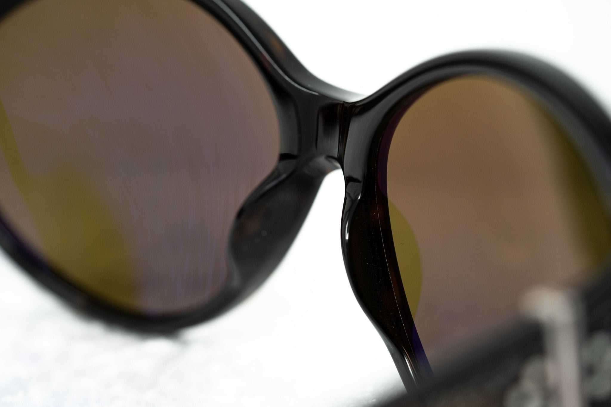 Ann Demeulemeester Ladies Sunglasses Oversized Tortoise Shell and Brown AD6C4SUN-GR8 Sunglasses