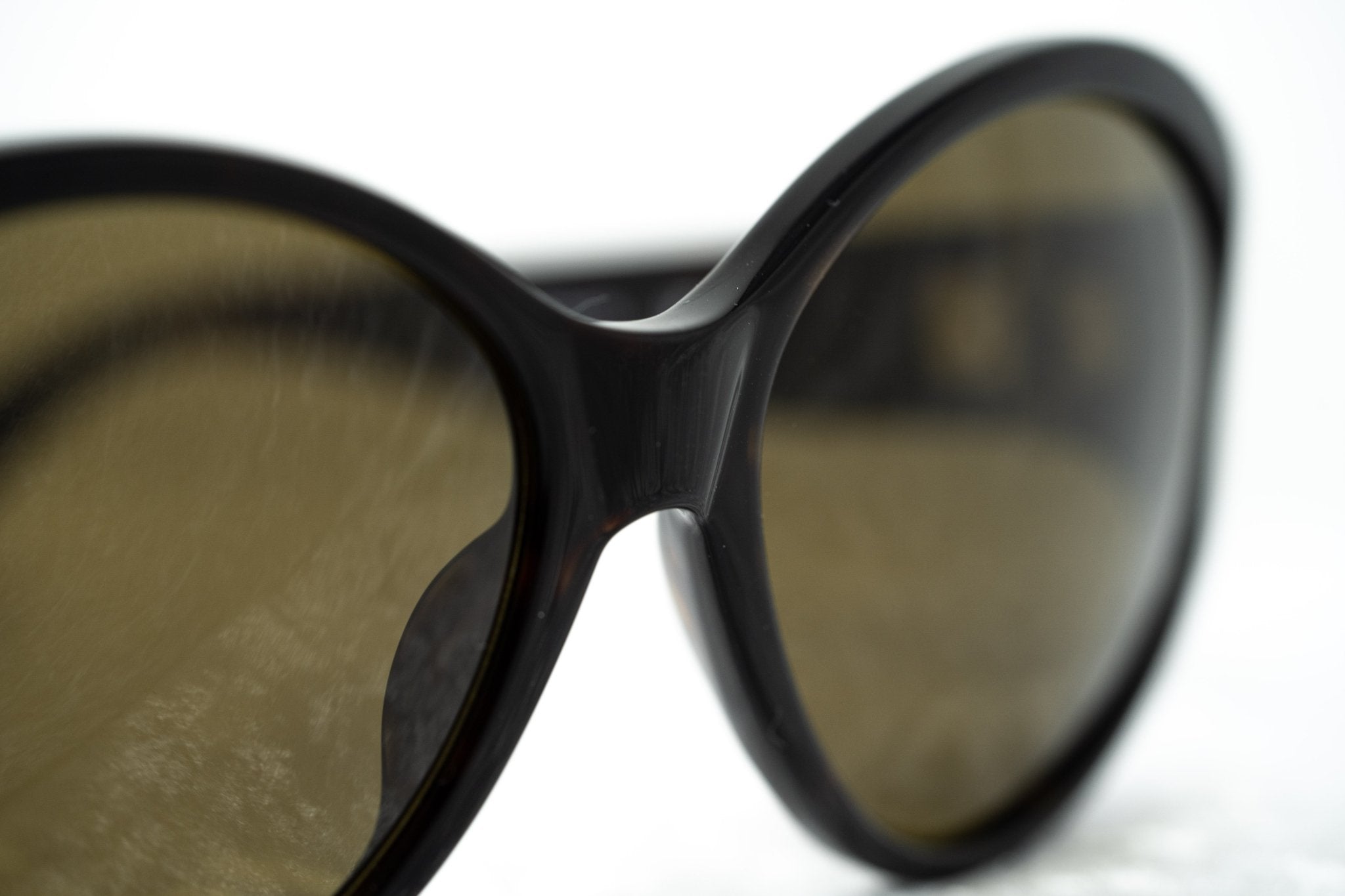 Ann Demeulemeester Ladies Sunglasses Oversized Tortoise Shell and Brown AD6C4SUN-GR8 Sunglasses