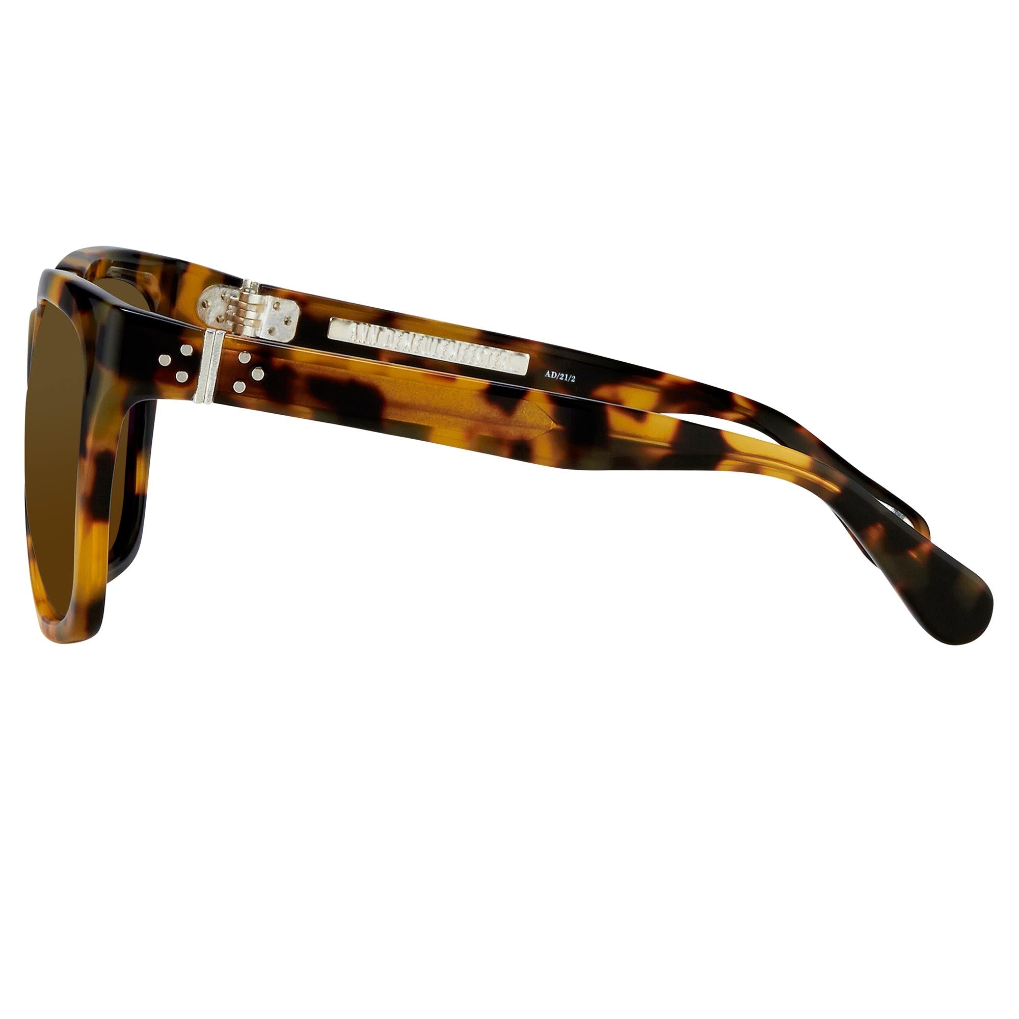 Ann Demeulemeester Sunglasses Oversized Tortoise Shell and Brown-GR8 Sunglasses