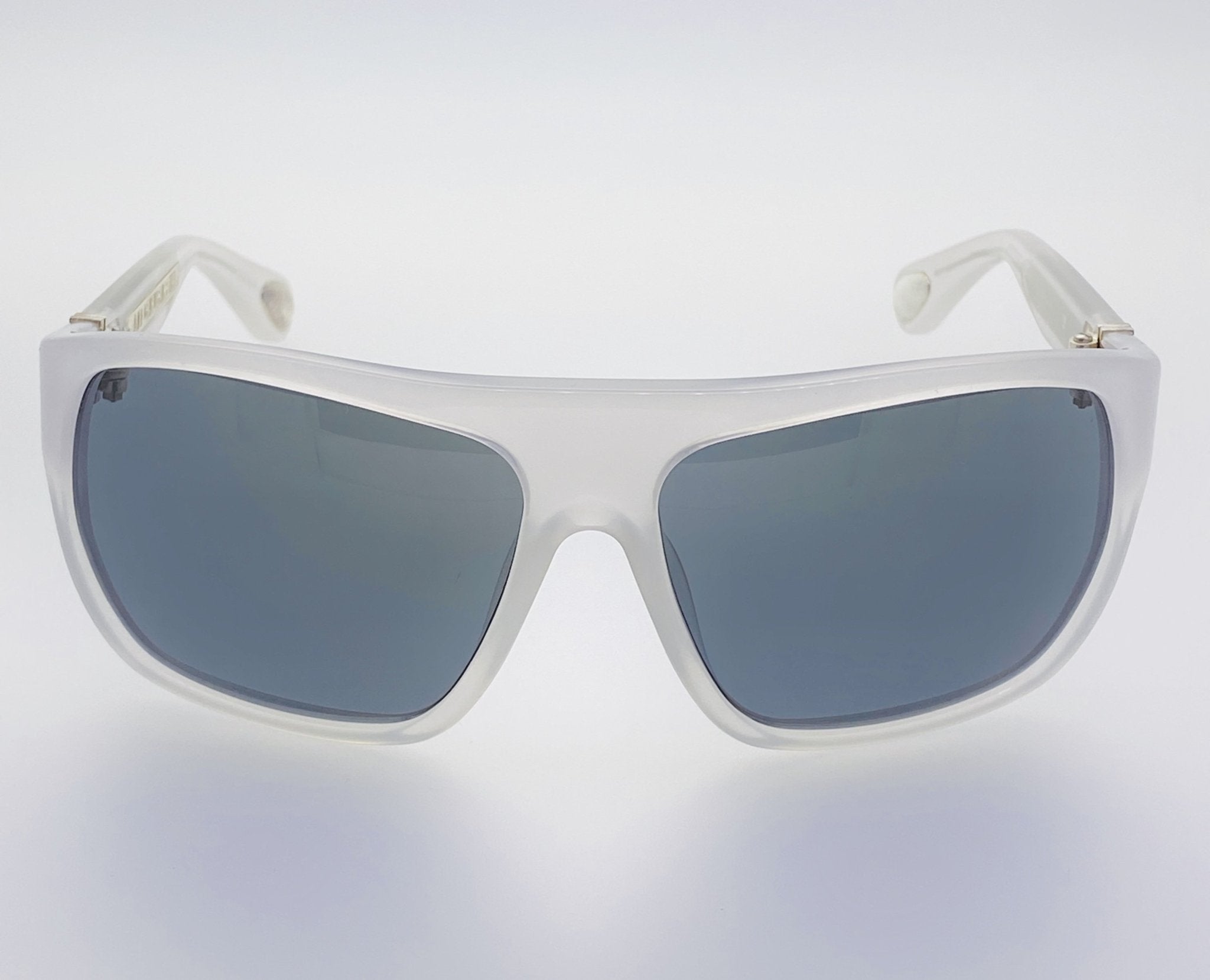 Ann Demeulemeester Sunglasses Oversized White and Grey AD31C4SUN-GR8 Sunglasses