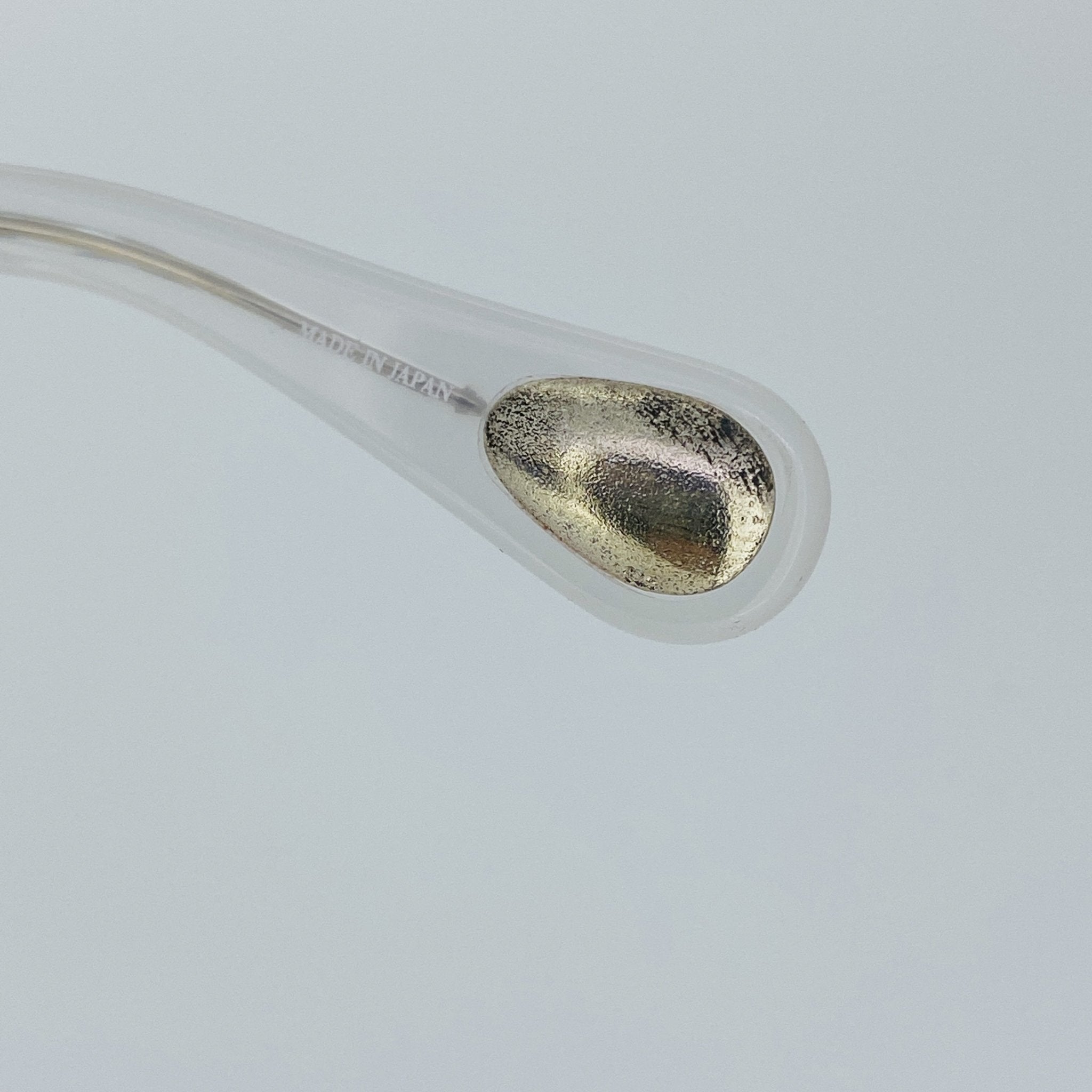 Ann Demeulemeester Sunglasses Oversized White and Solid Grey AD21C4SUN-GR8 Sunglasses