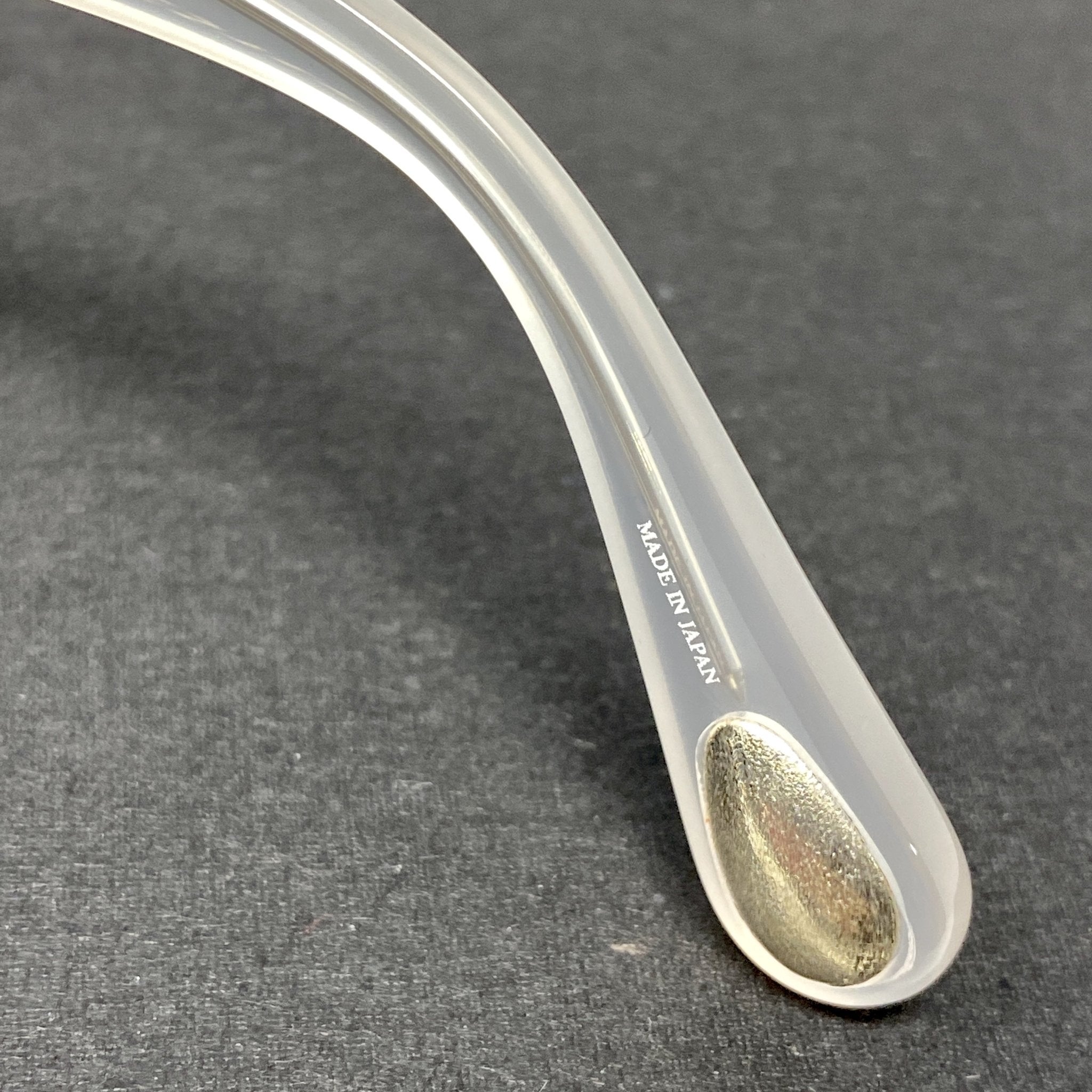 Ann Demeulemeester Sunglasses Oversized White and Solid Grey AD21C4SUN-GR8 Sunglasses