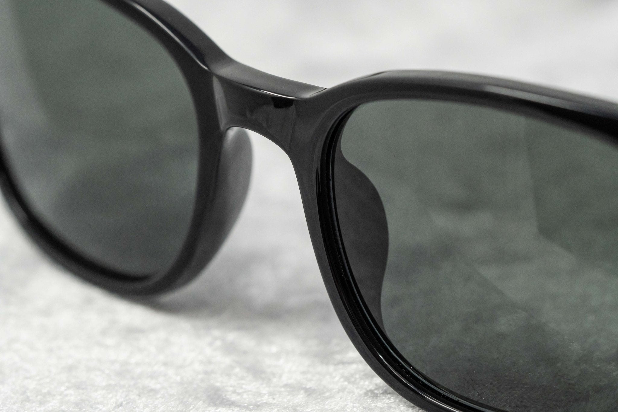 Ann Demeulemeester Sunglasses Rectangular Black and Grey-GR8 Sunglasses