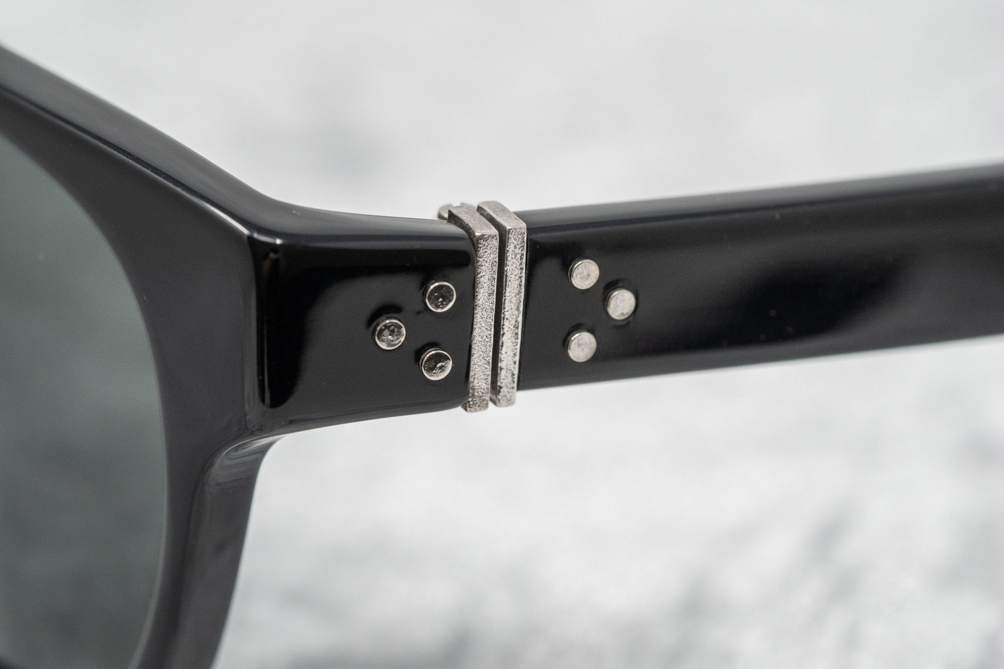 Ann Demeulemeester Sunglasses Rectangular Black and Grey-GR8 Sunglasses