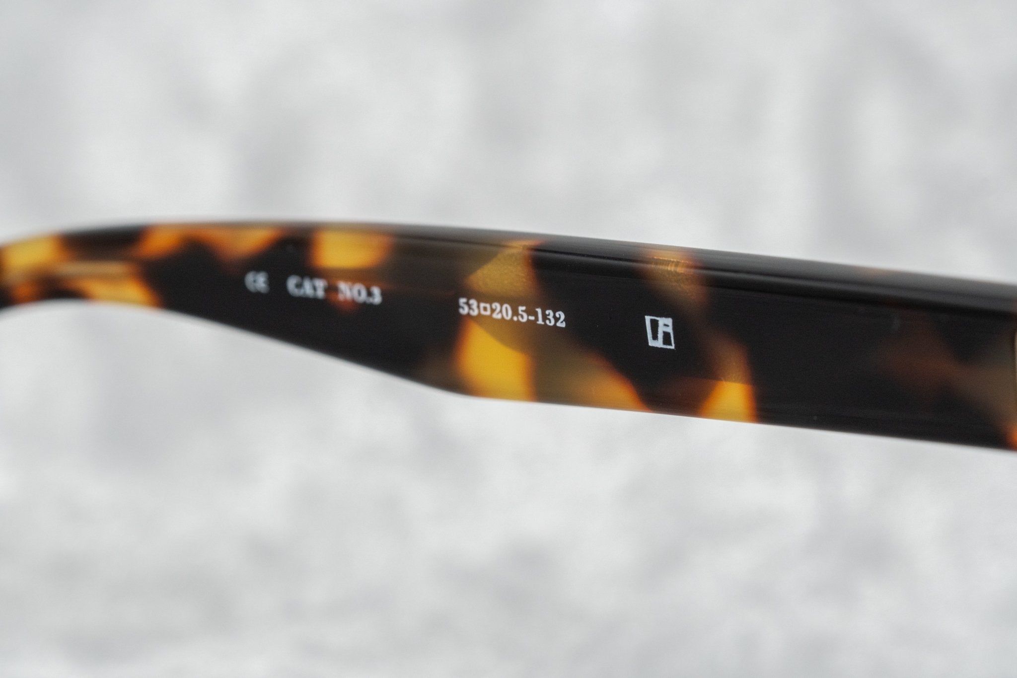 Ann Demeulemeester Sunglasses Rectangular Tortoise Shell and Grey-GR8 Sunglasses