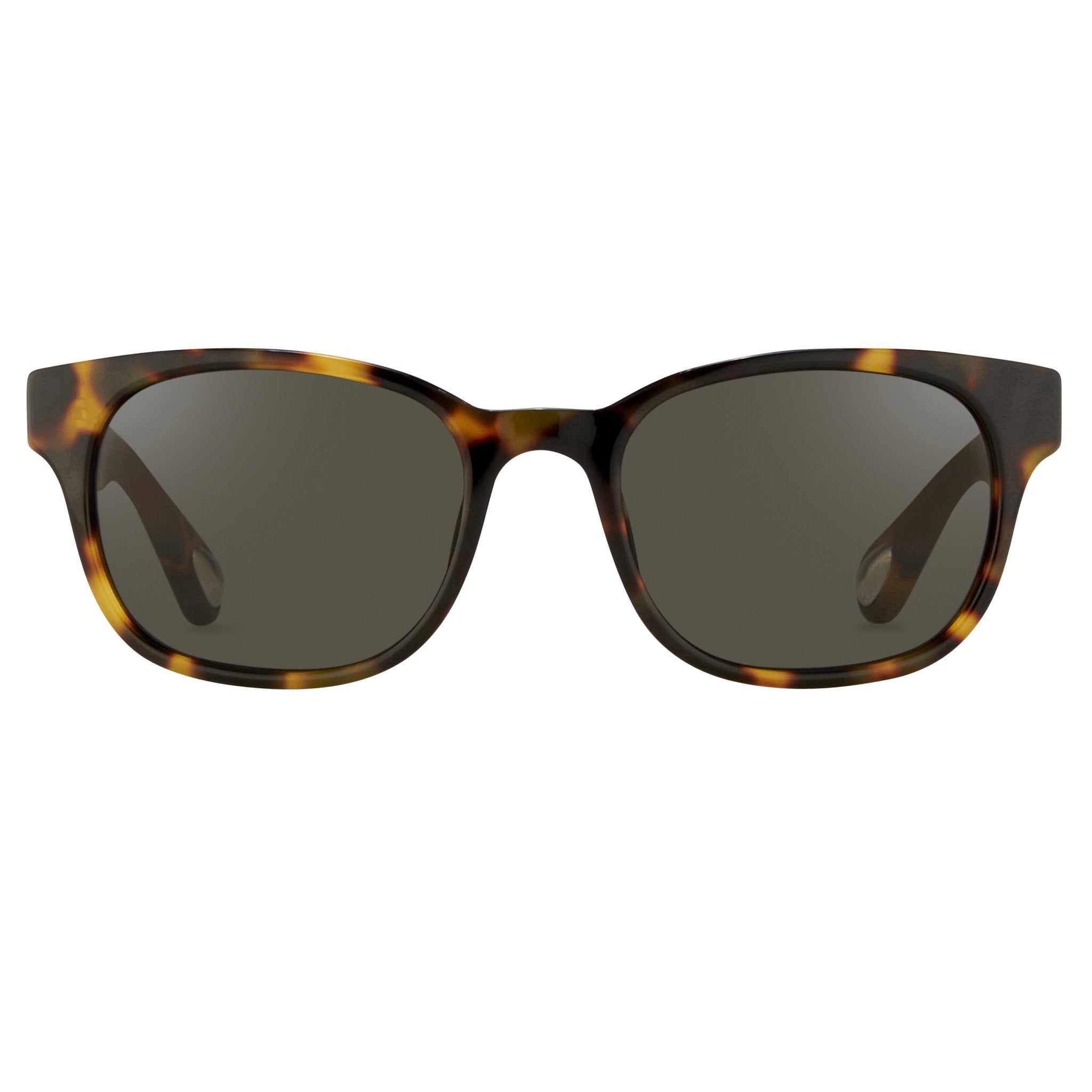 Ann Demeulemeester Sunglasses Rectangular Tortoise Shell 925 Silver with Grey Lenses AD15C7SUN - Watches & Crystals
