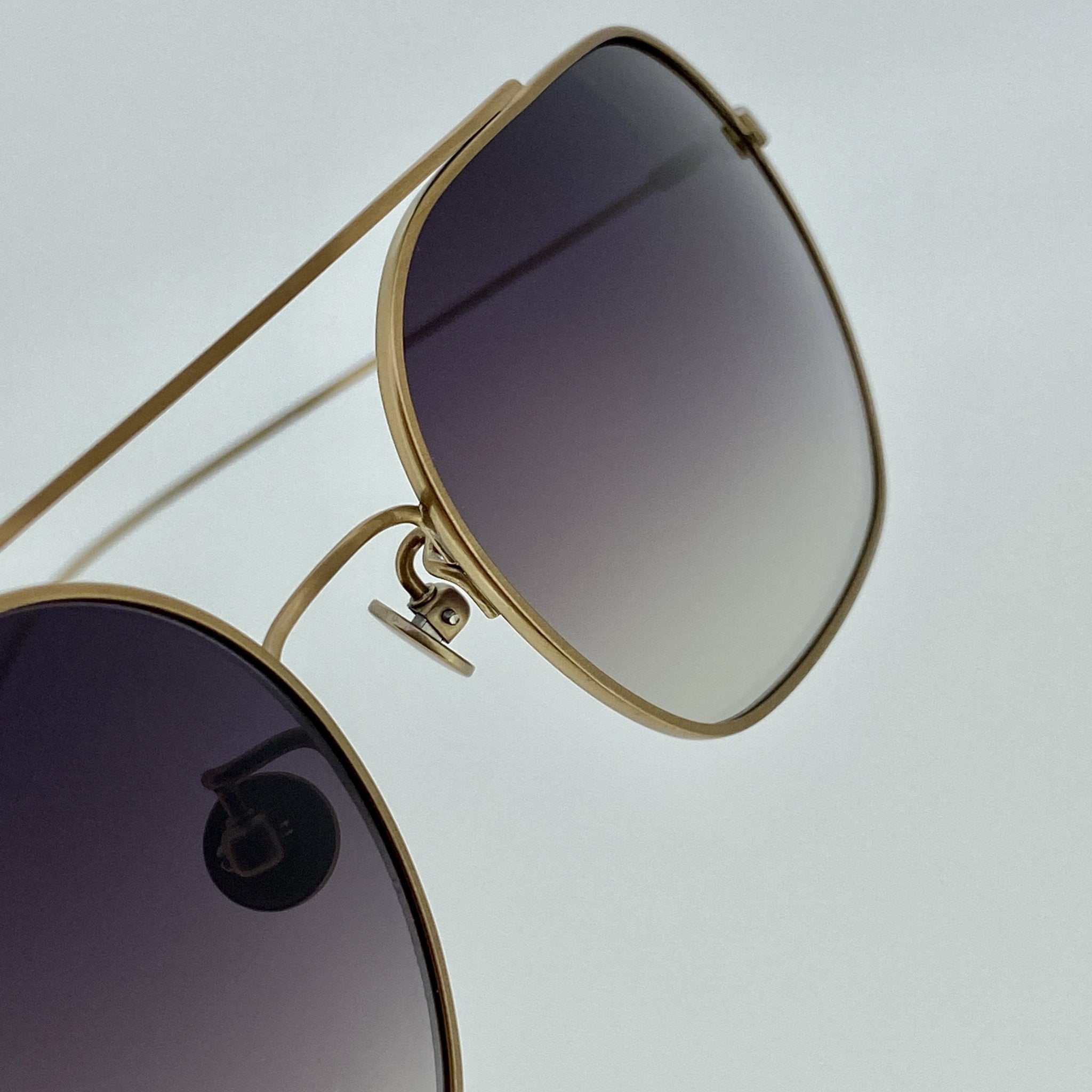 Ann Demeulemeester Sunglasses Bronze and Grey Graduated AD63C3SUN-GR8 Sunglasses