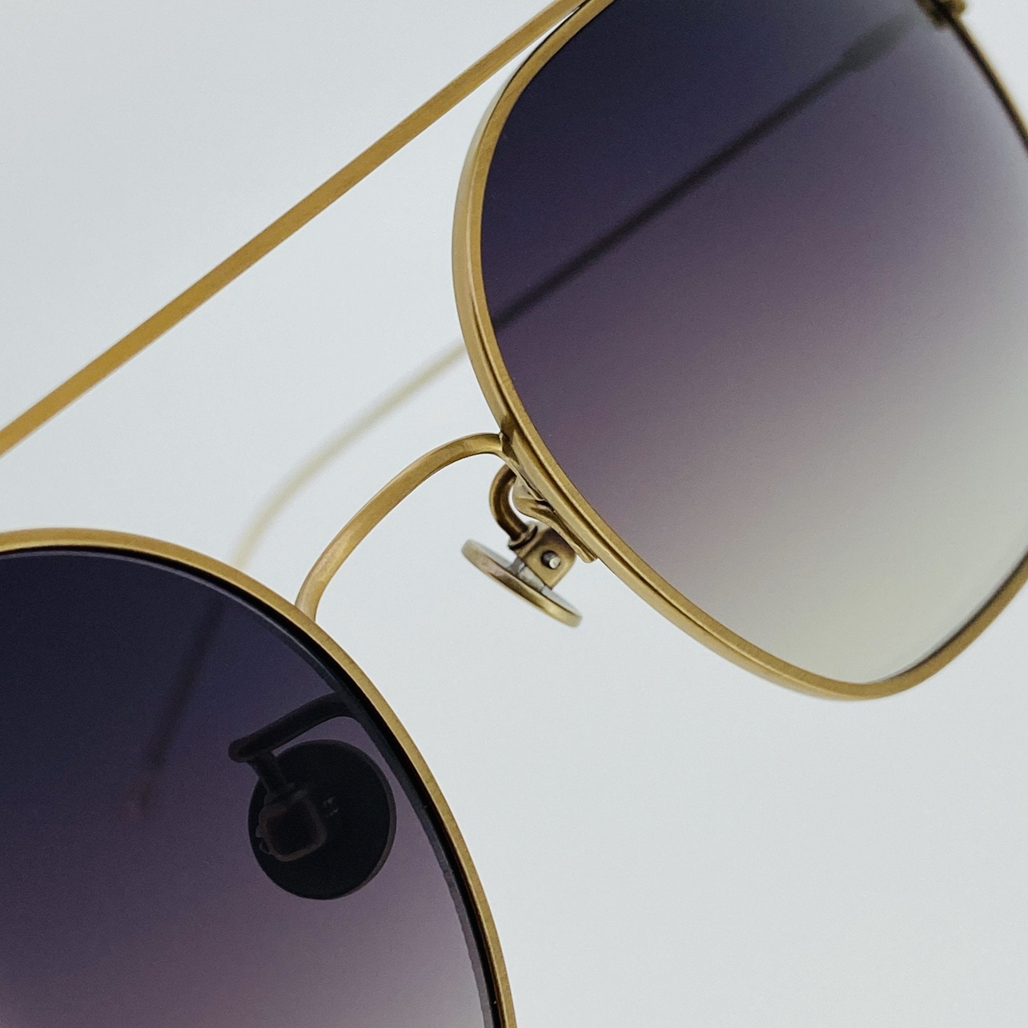 Ann Demeulemeester Sunglasses Bronze and Grey Graduated AD63C3SUN-GR8 Sunglasses