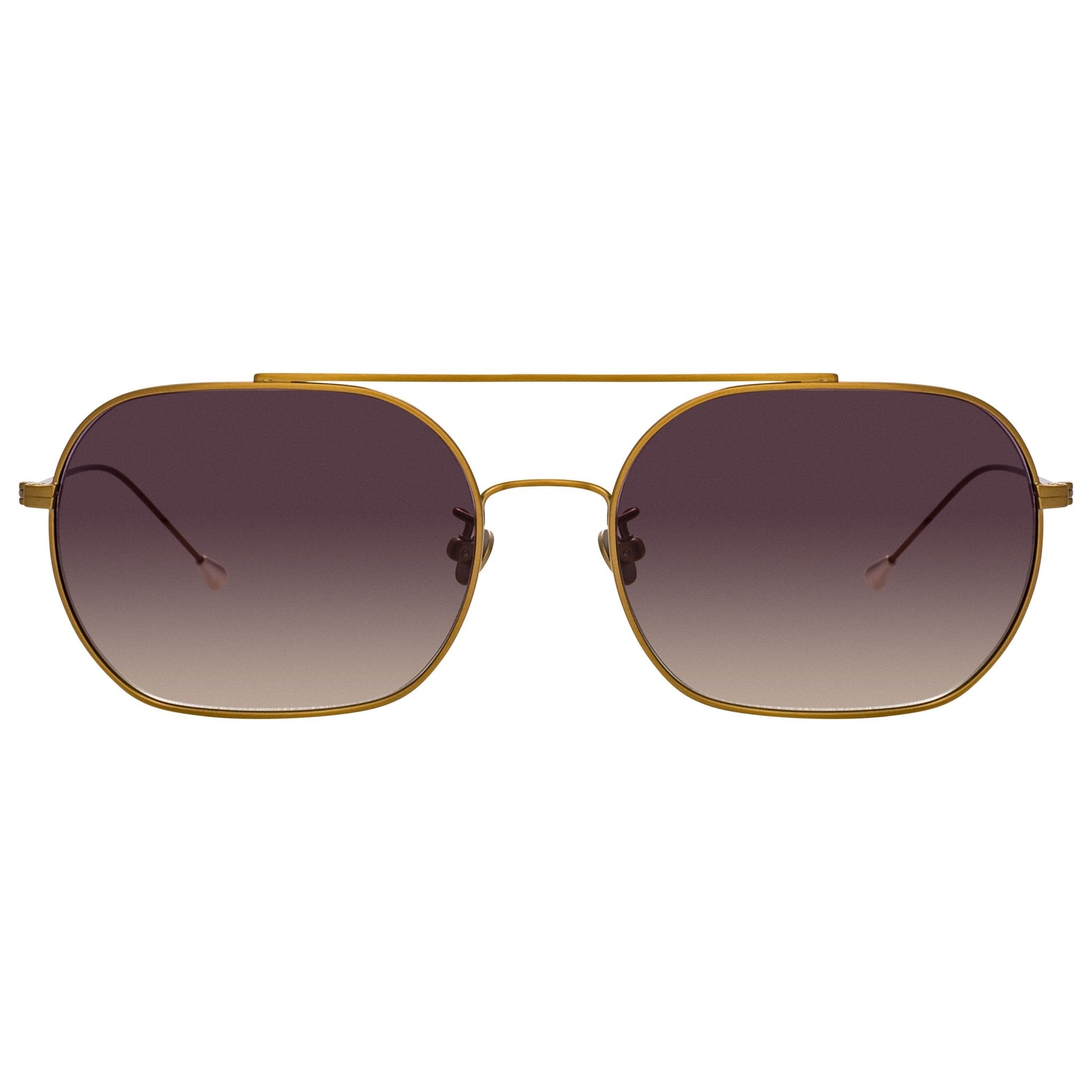 Ann Demeulemeester Sunglasses Bronze and Grey Graduated AD63C3SUN-GR8 Sunglasses