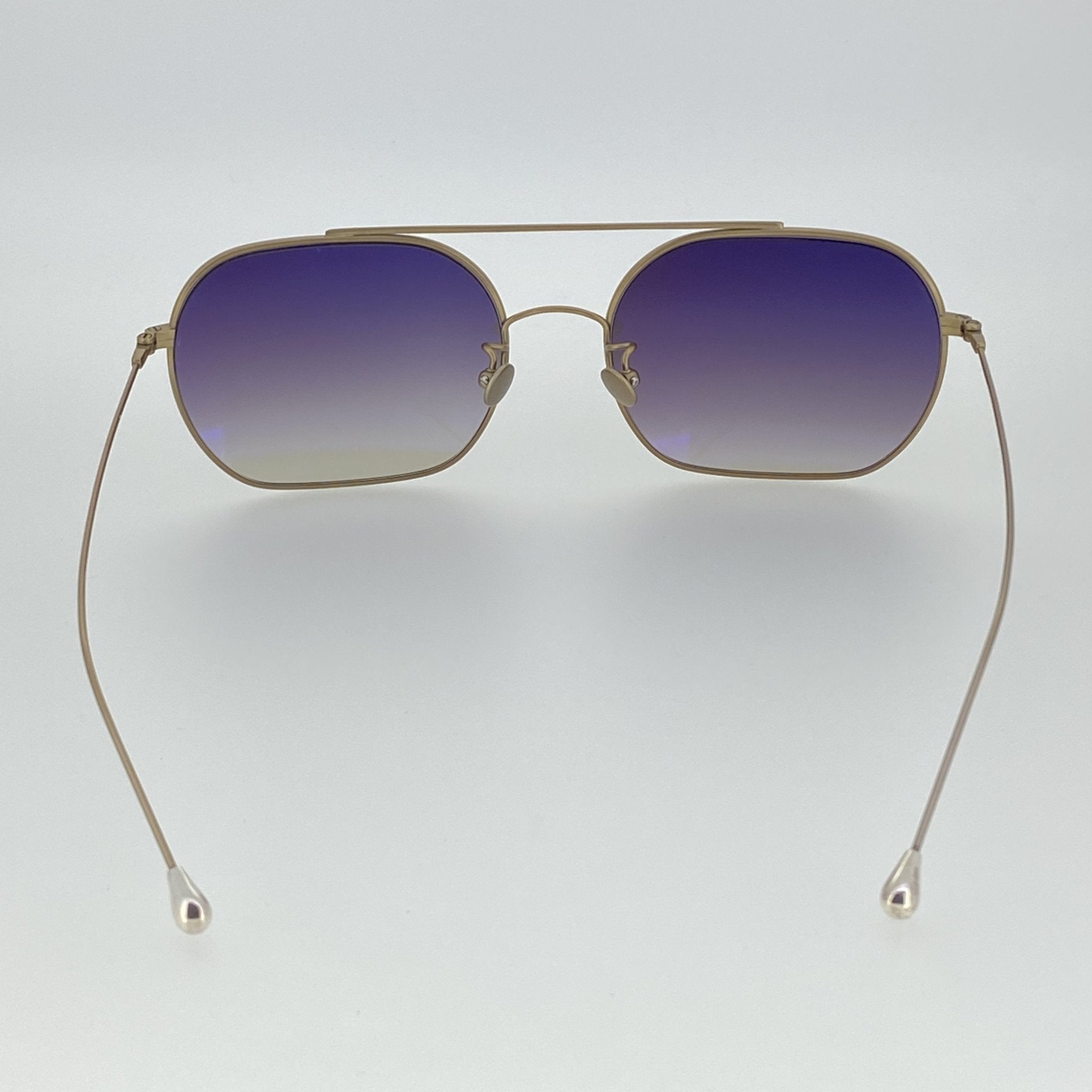 Ann Demeulemeester Sunglasses Bronze and Grey Graduated AD63C3SUN-GR8 Sunglasses