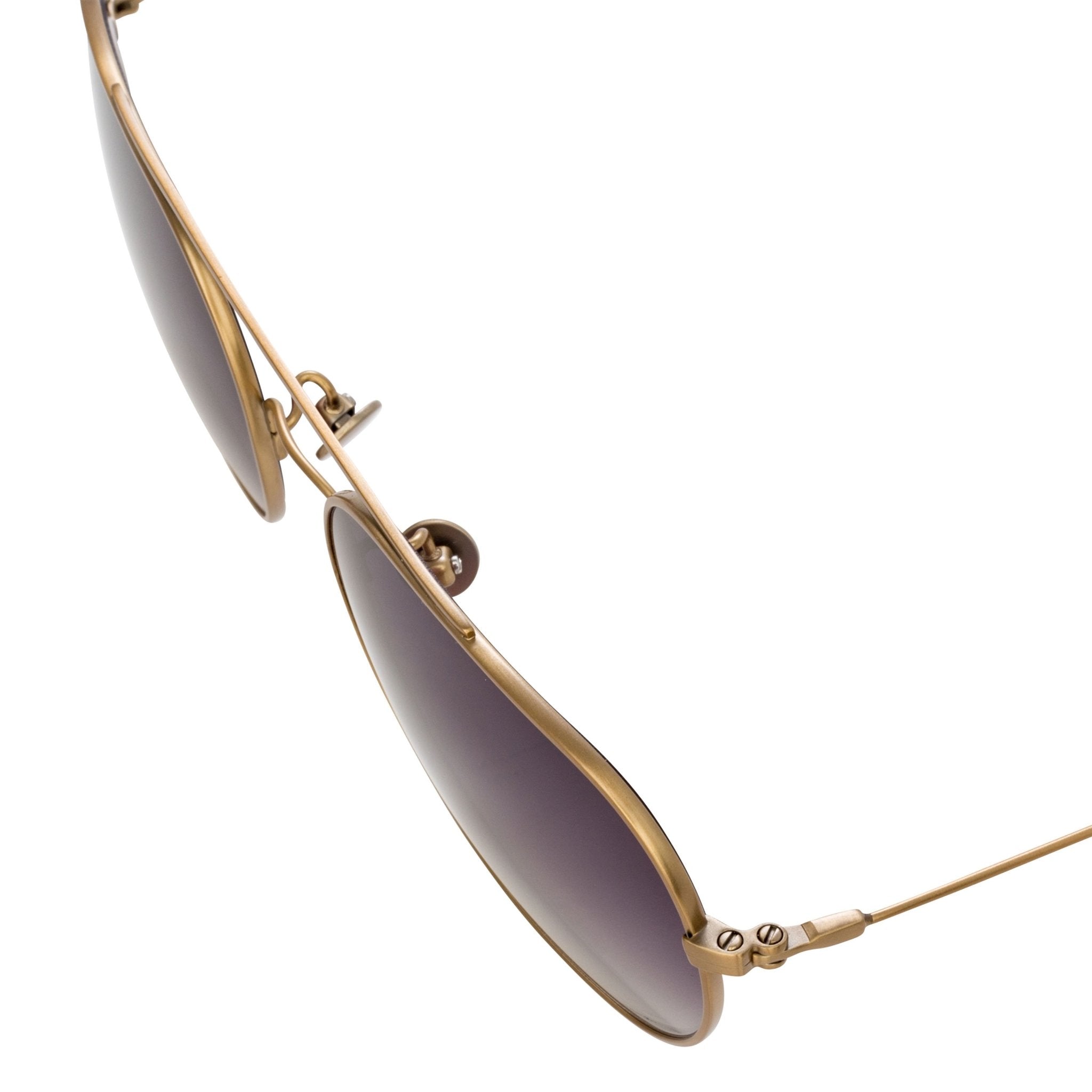 Ann Demeulemeester Sunglasses Bronze and Grey Graduated AD63C3SUN-GR8 Sunglasses