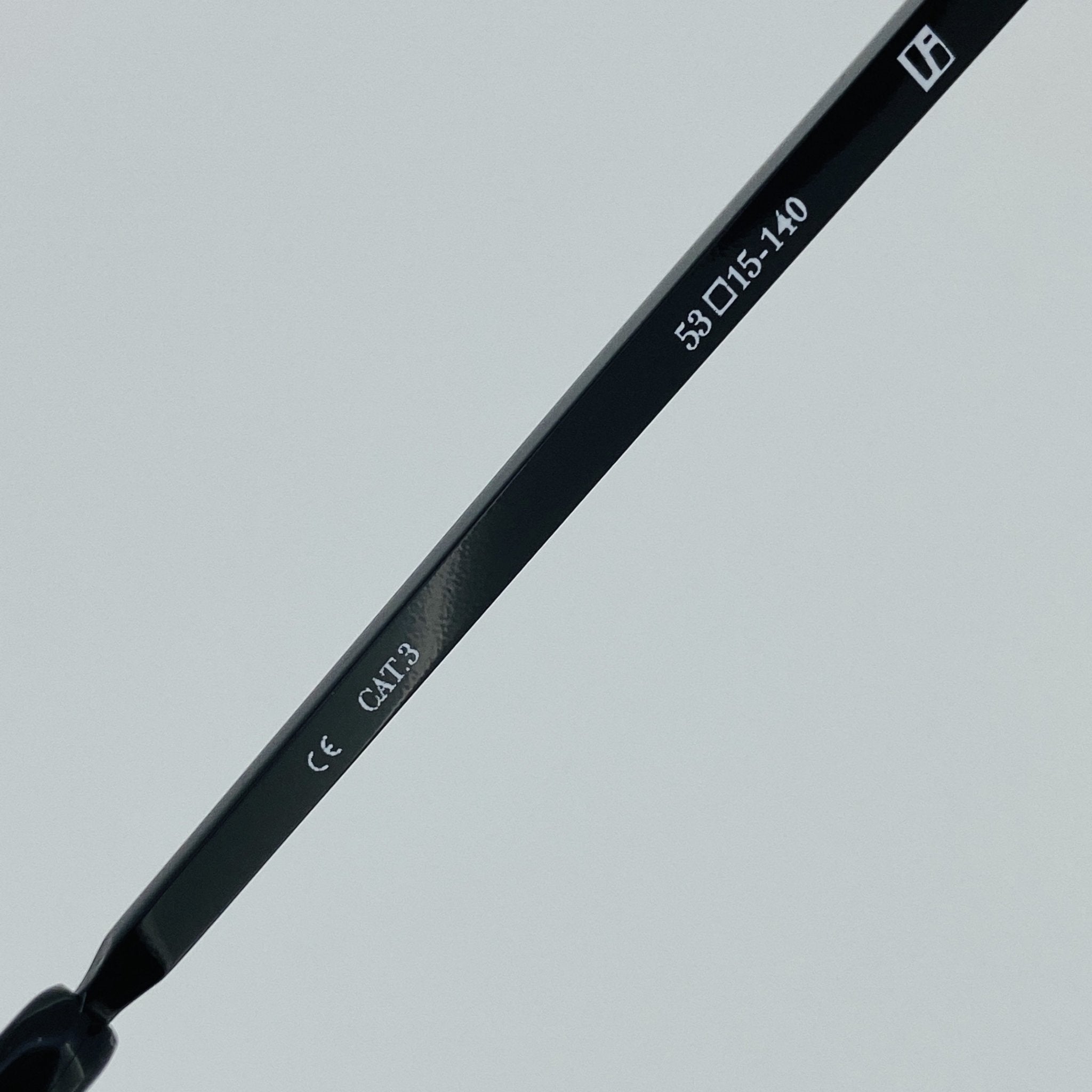 Ann Demeulemeester Men's Sunglasses Black and Grey AD12C4SUN-GR8 Sunglasses