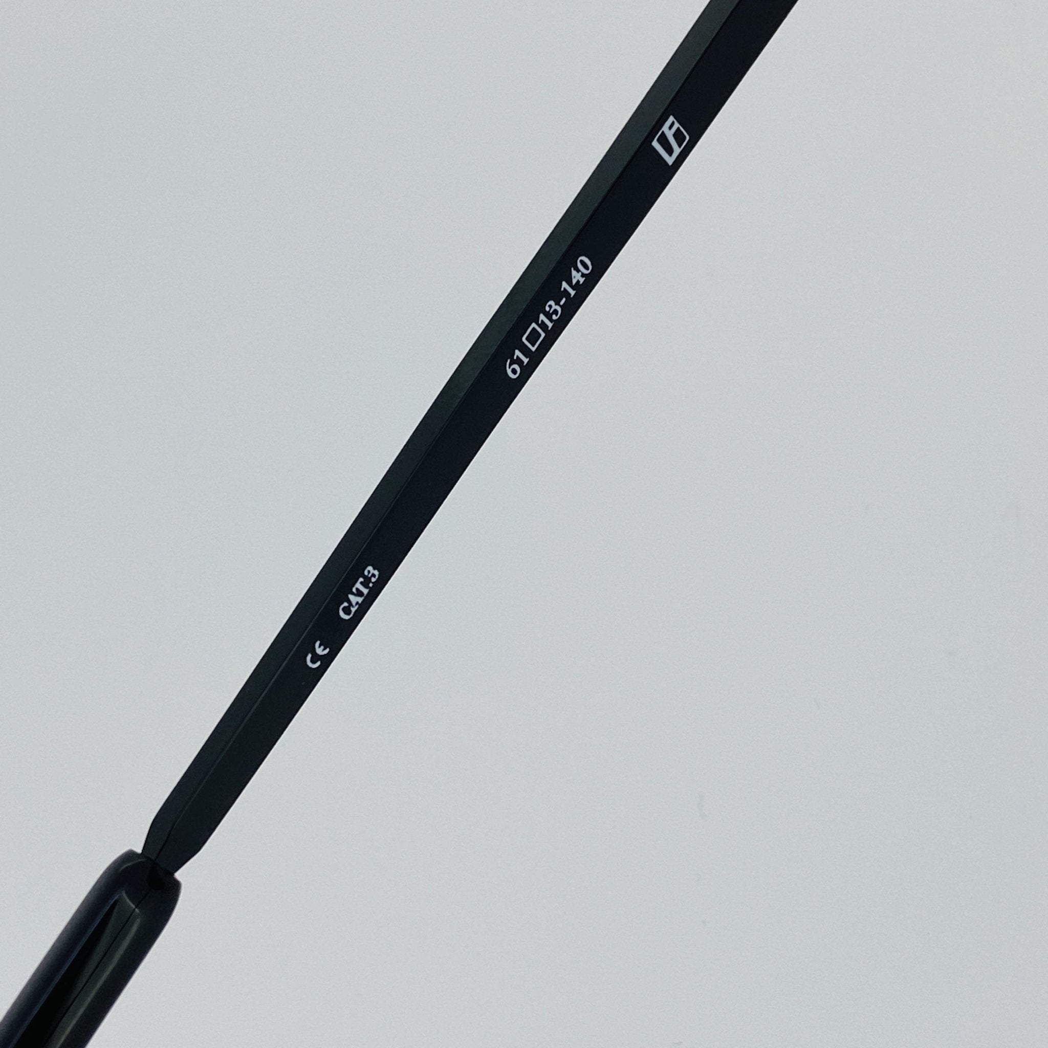 Ann Demeulemeester Men's Sunglasses Black and Grey AD14C4SUN-GR8 Sunglasses