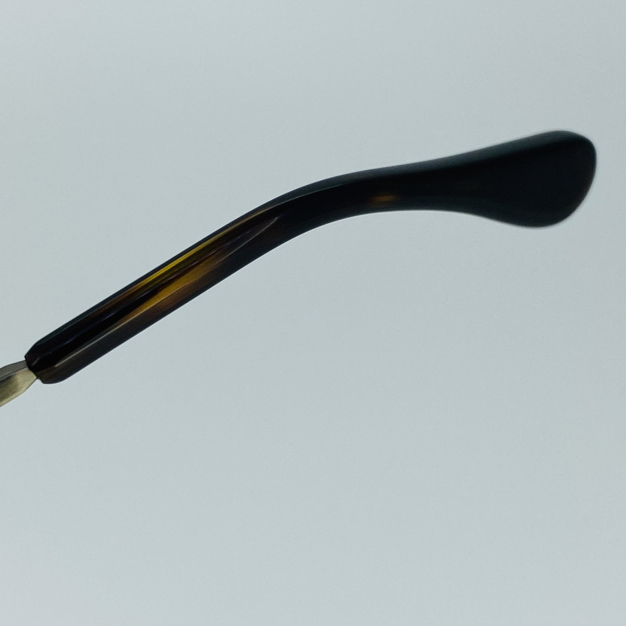 Ann Demeulemeester Men's Sunglasses Brushed Silver and Brown AD14C3SUN-GR8 Sunglasses