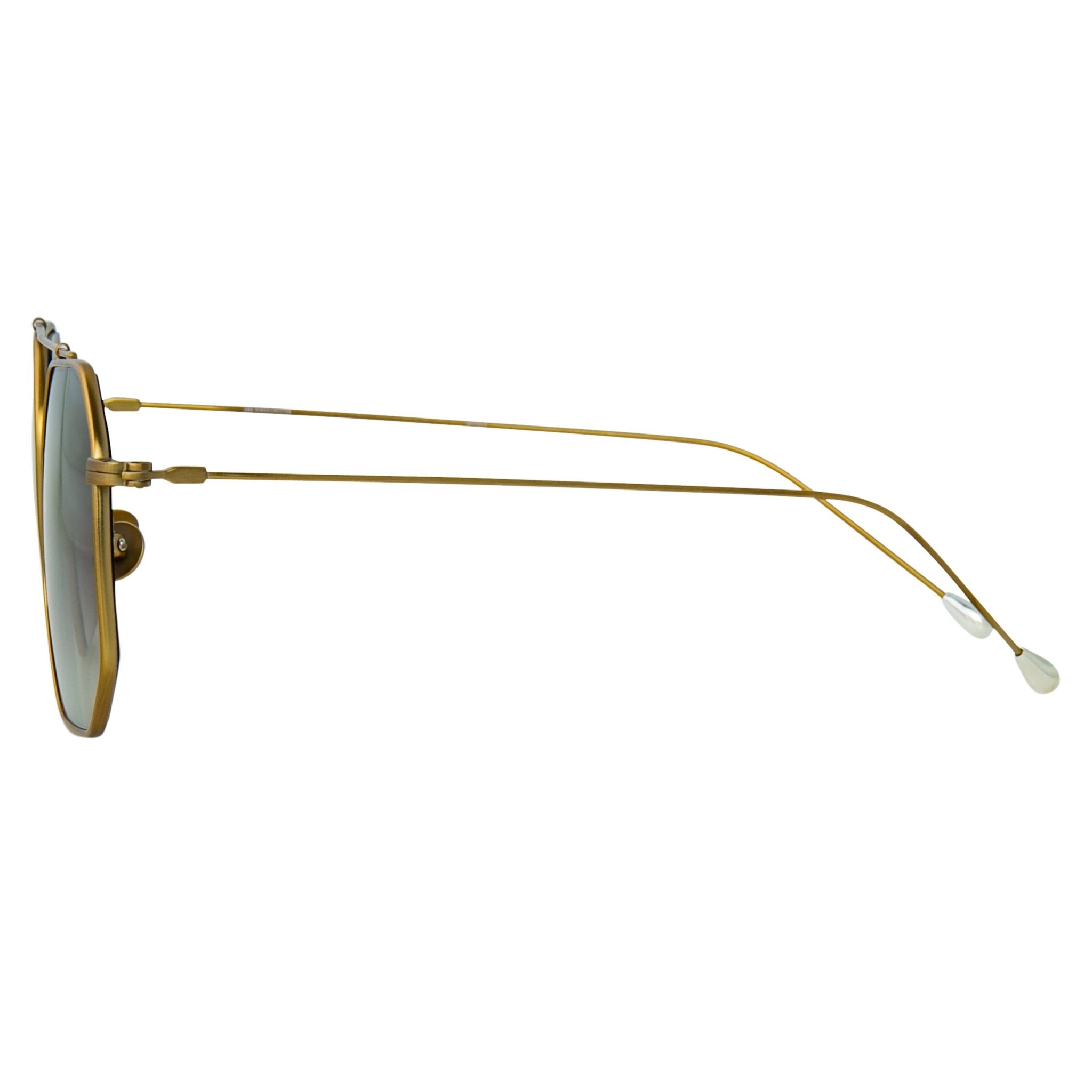 Ann Demeulemeester Sunglasses Square Bronze and Grey-GR8 Sunglasses