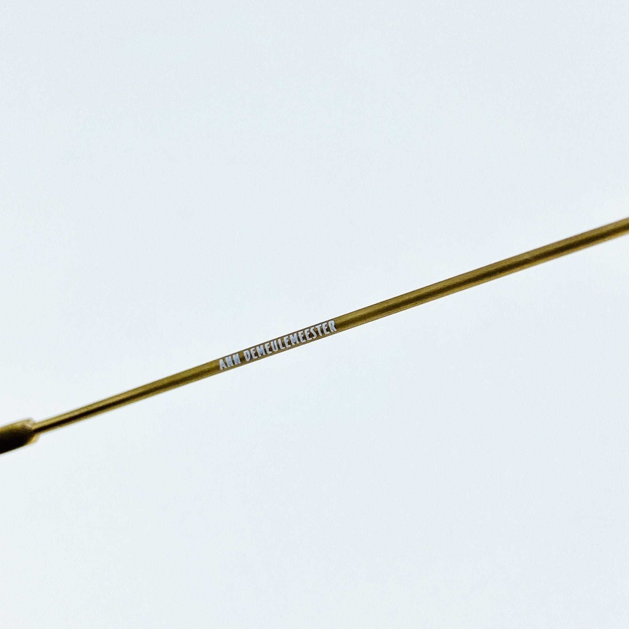 Ann Demeulemeester Sunglasses Square Bronze and Grey-GR8 Sunglasses