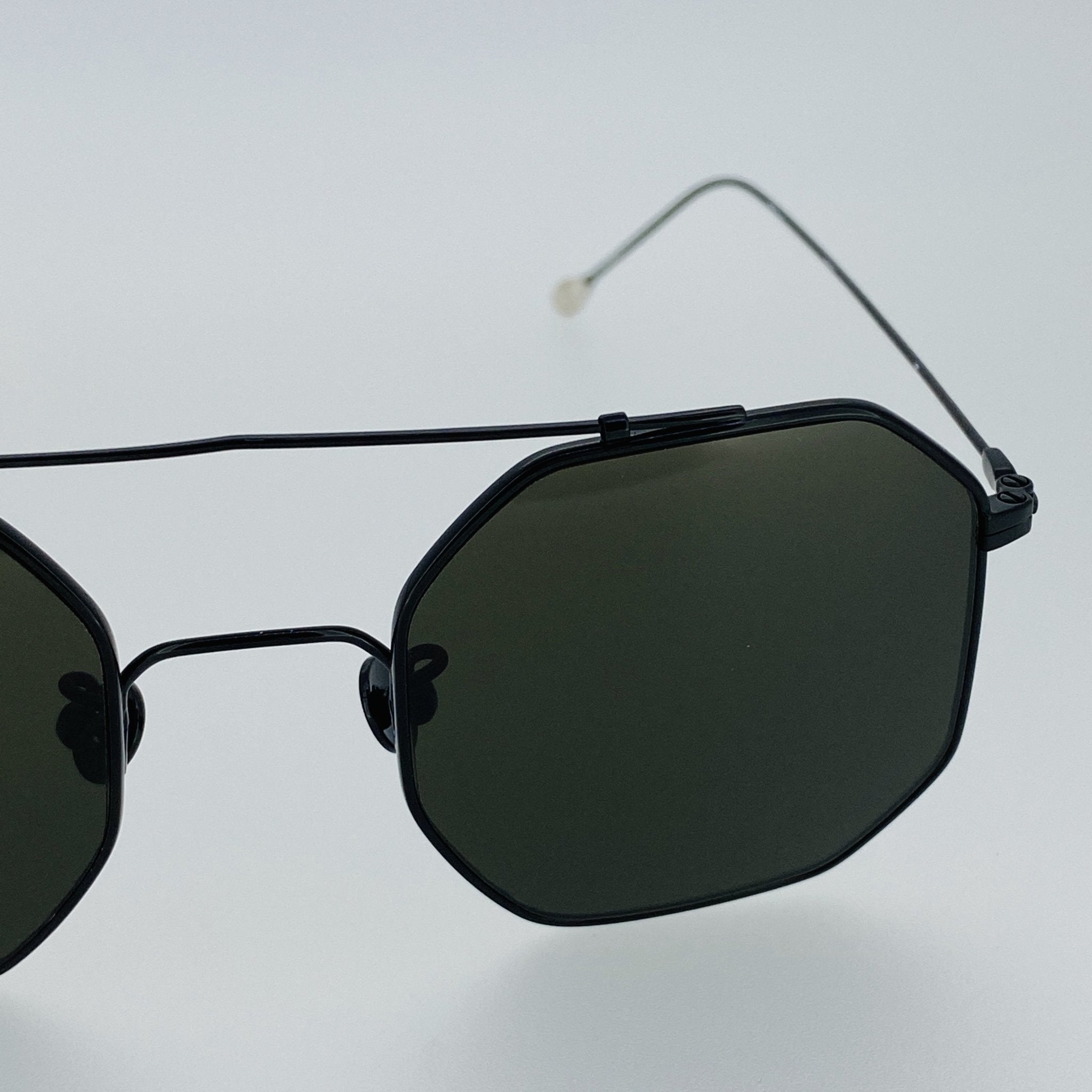 Ann Demeulemeester Sunglasses Square Black and Grey AD52C1SUN-GR8 Sunglasses