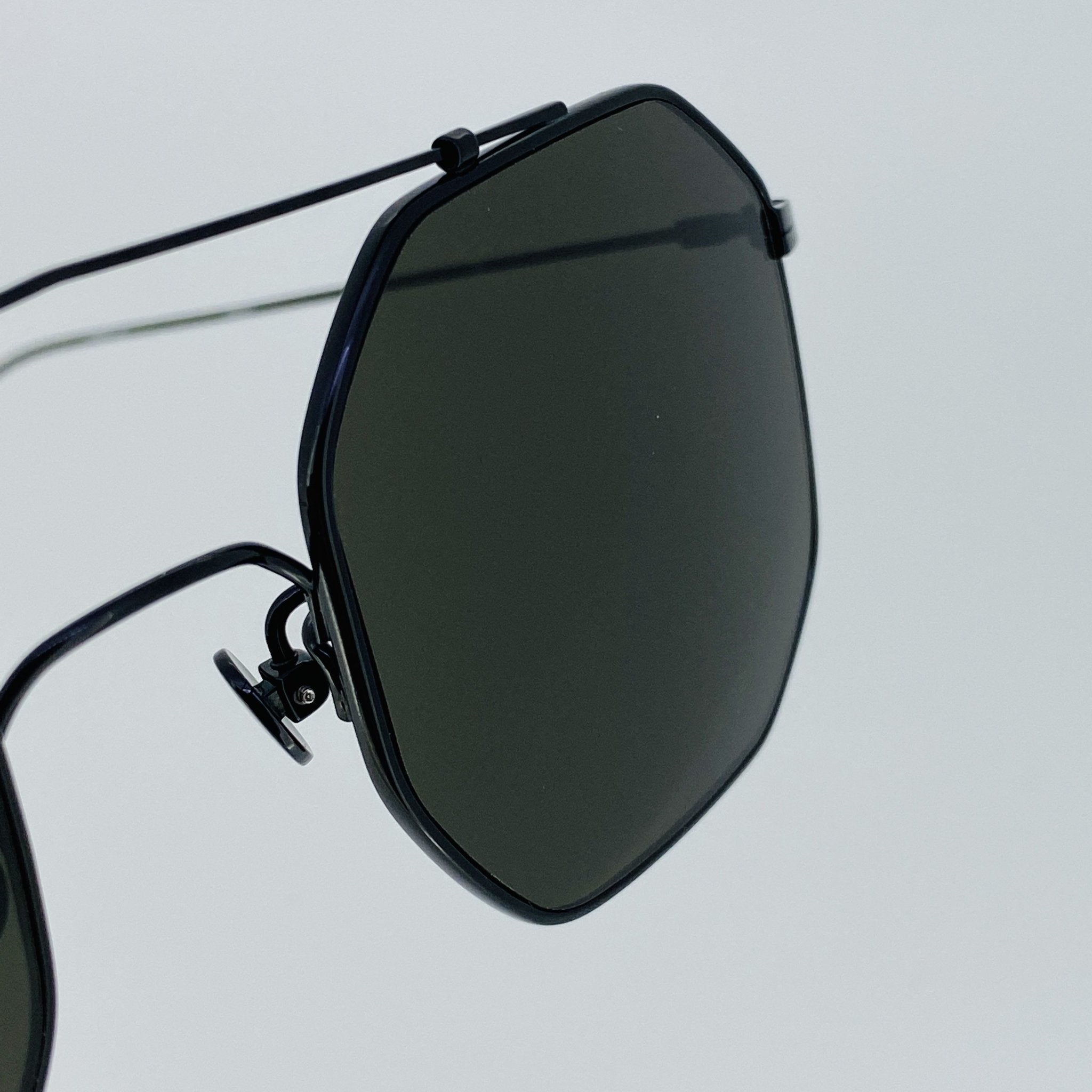 Ann Demeulemeester Sunglasses Square Black and Grey AD52C1SUN-GR8 Sunglasses