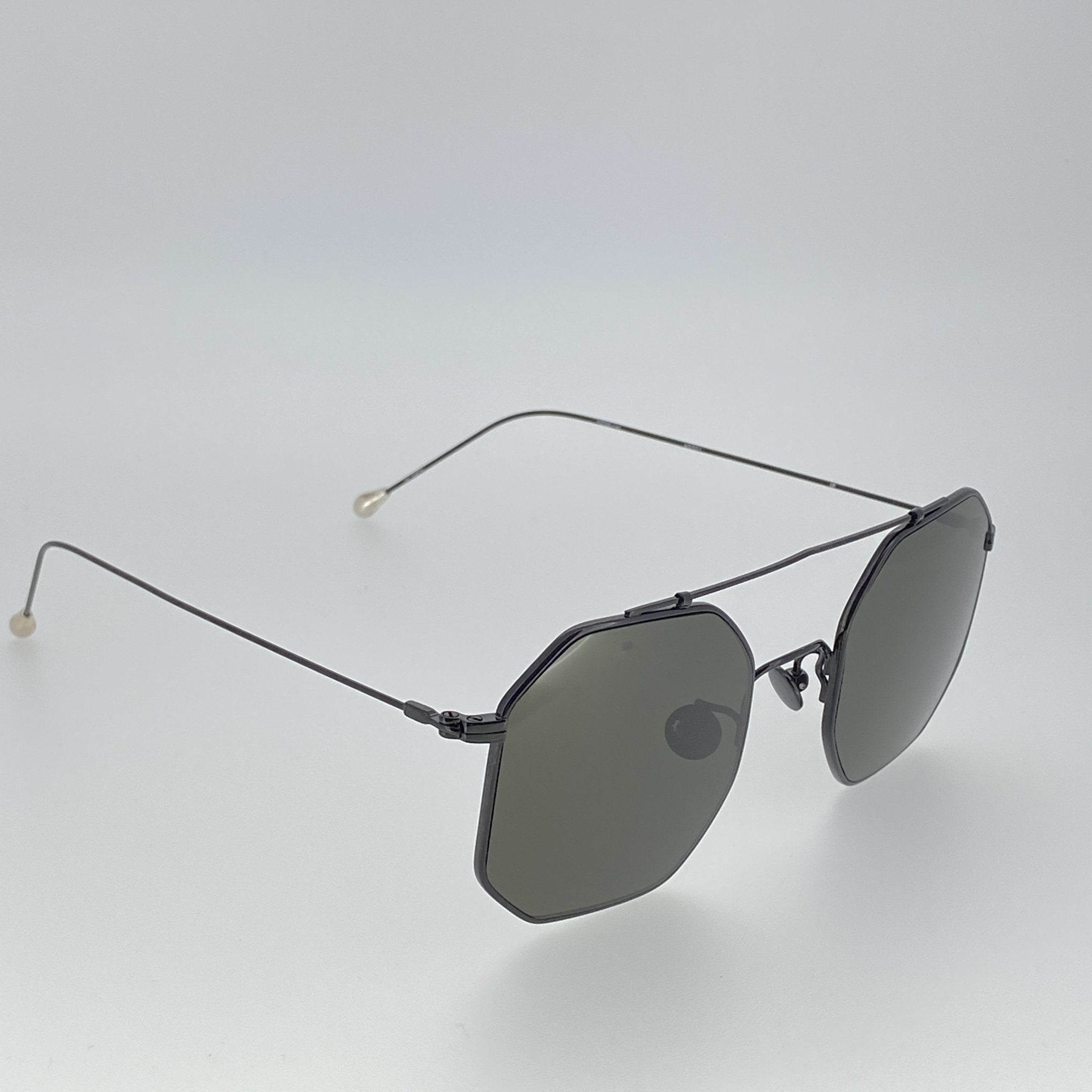 Ann Demeulemeester Sunglasses Square Black and Grey AD52C1SUN-GR8 Sunglasses