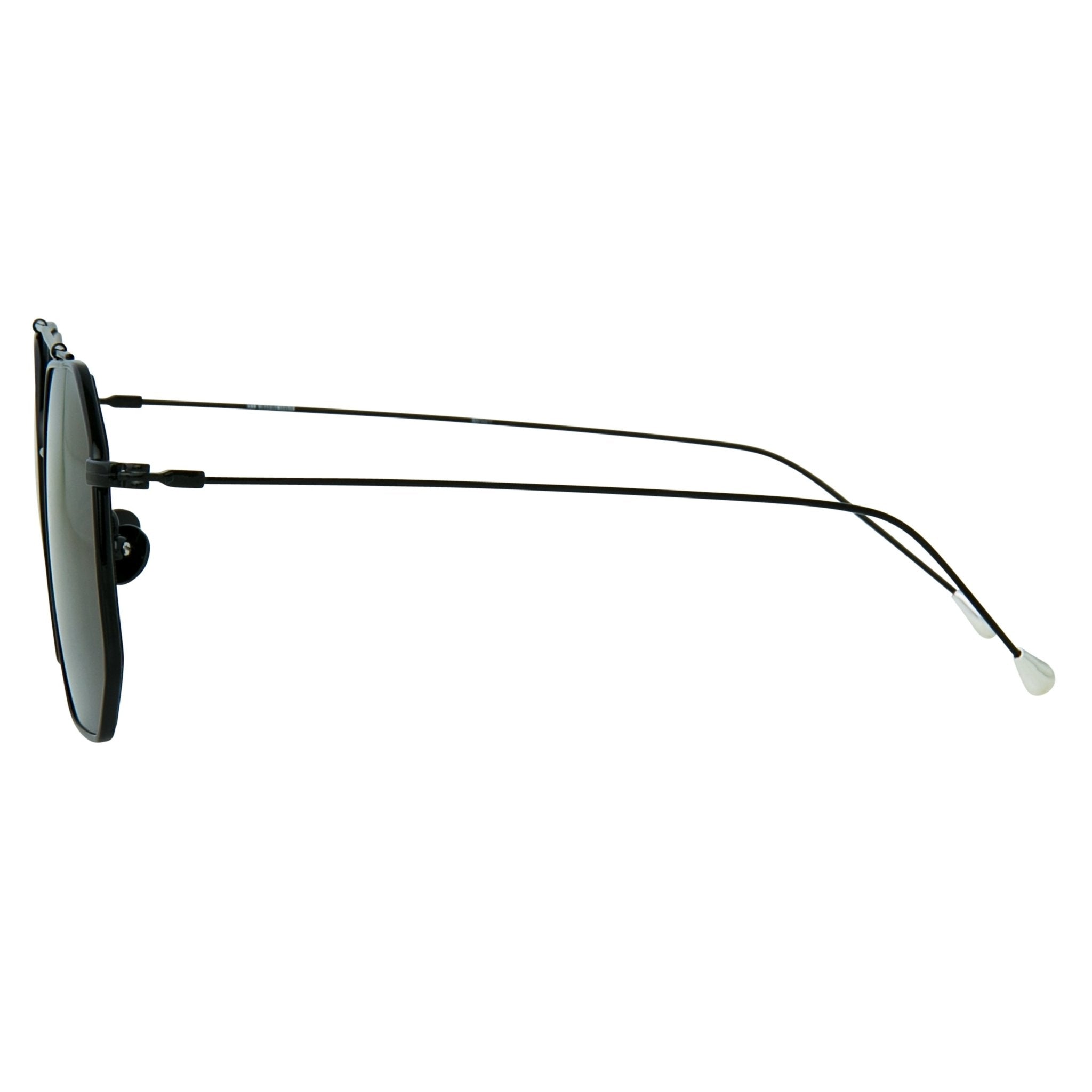 Ann Demeulemeester Sunglasses Square Black and Grey AD52C1SUN-GR8 Sunglasses