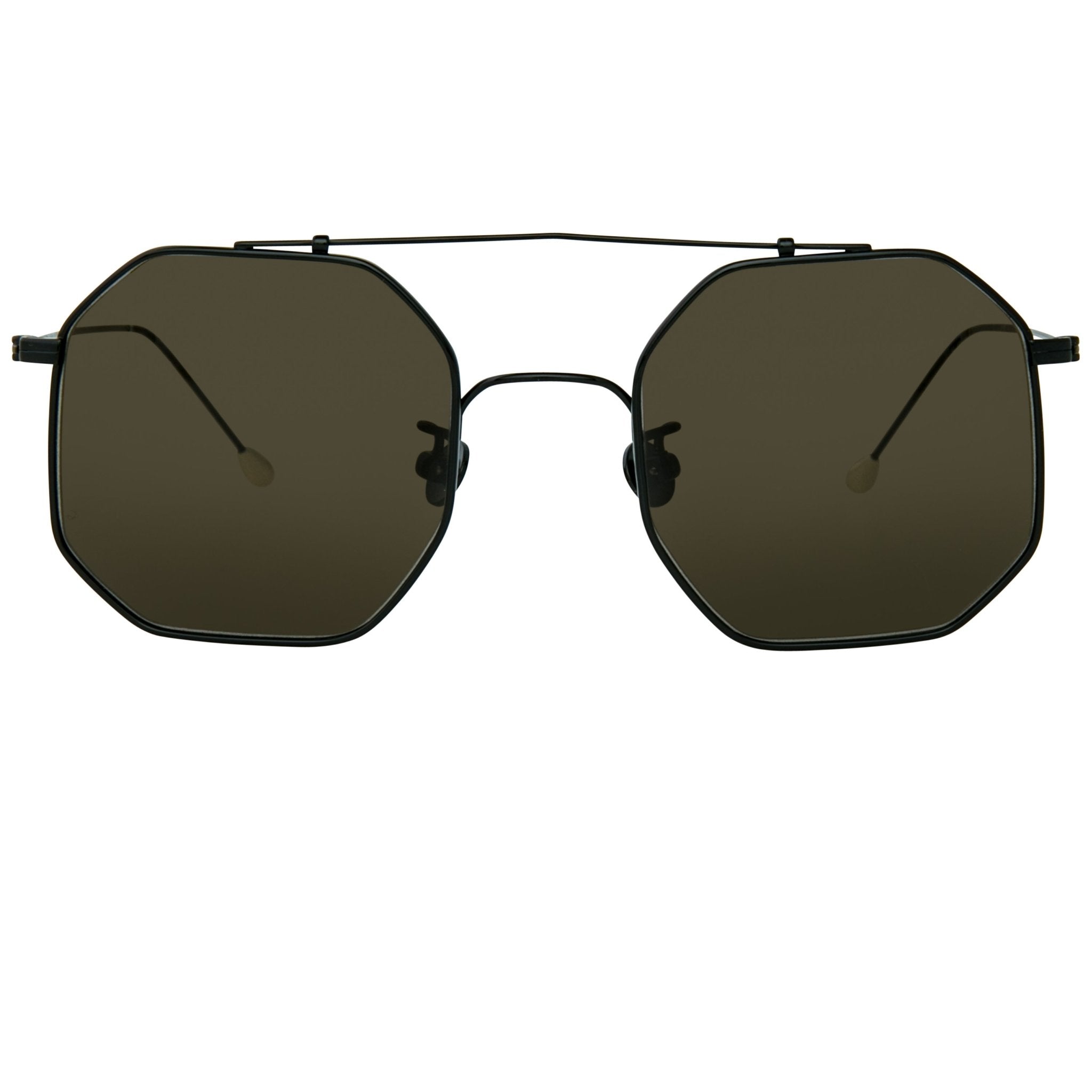 Ann Demeulemeester Sunglasses Square Black and Grey AD52C1SUN-GR8 Sunglasses