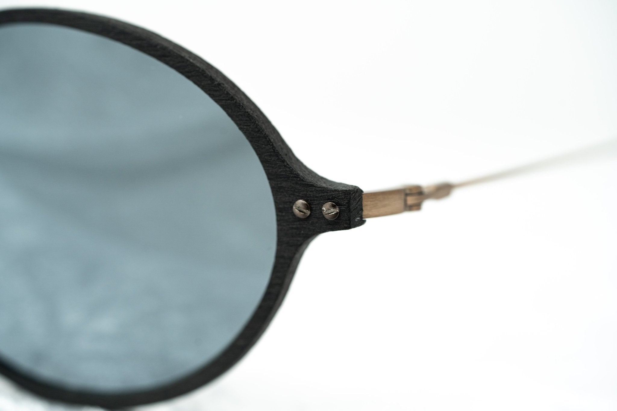 Ann Demeulemeester Sunglasses Oval Black and Grey Mirror AD64C2SUN-GR8 Sunglasses