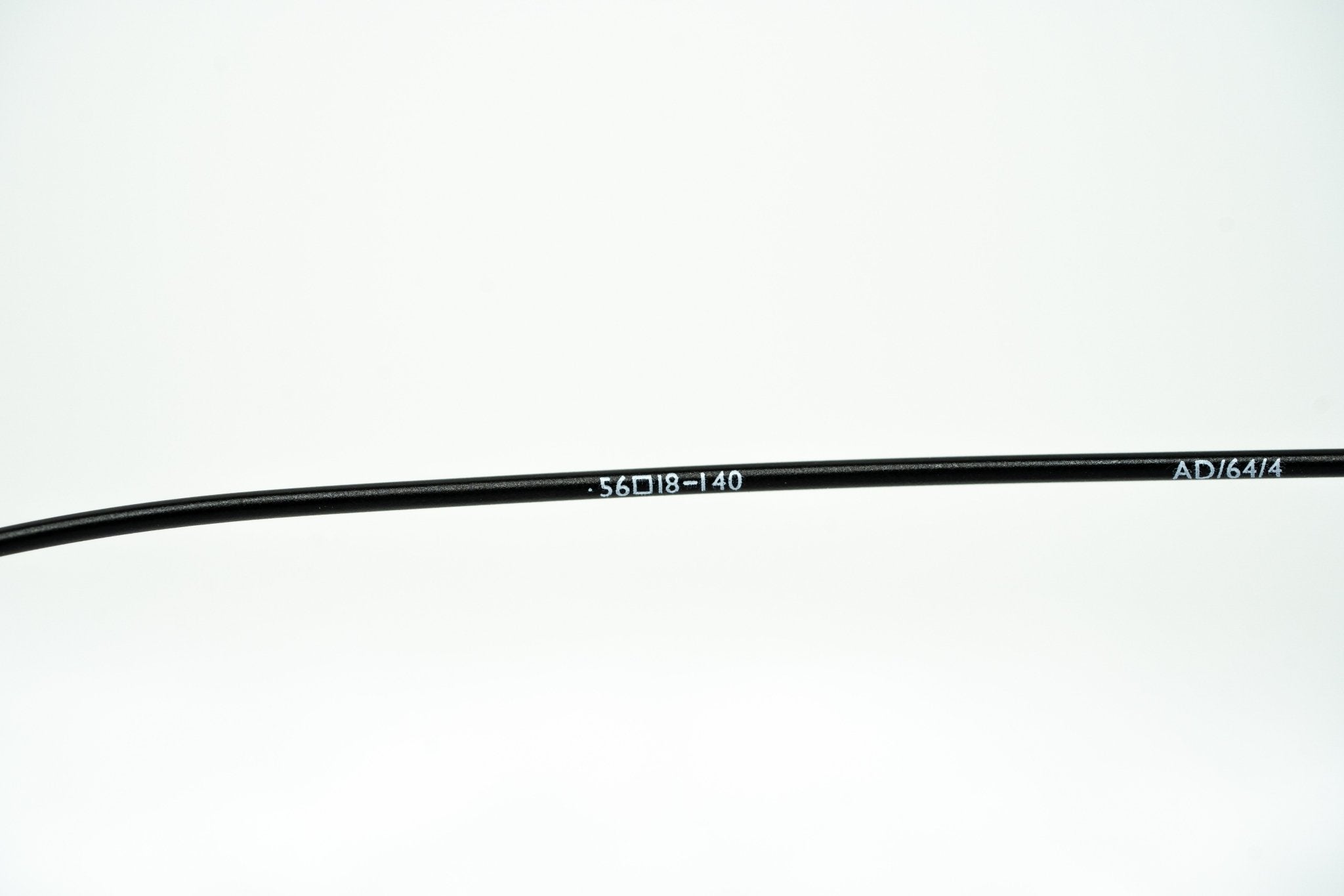 Ann Demeulemeester Sunglasses Oval Matte Black and Grey AD64C4SUN-GR8 Sunglasses