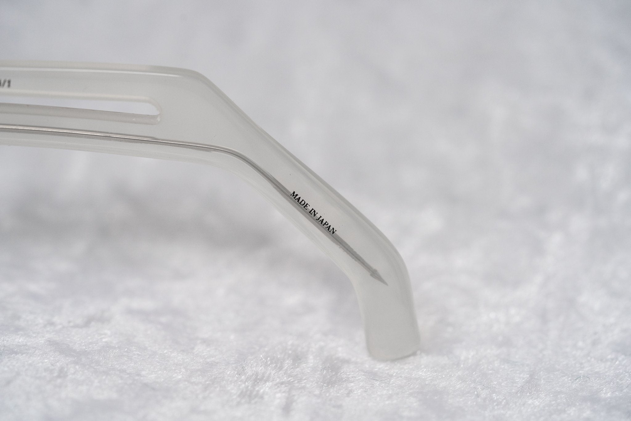 Boris Bidjan Saberi Sunglasses Misty White and Grey-GR8 Sunglasses