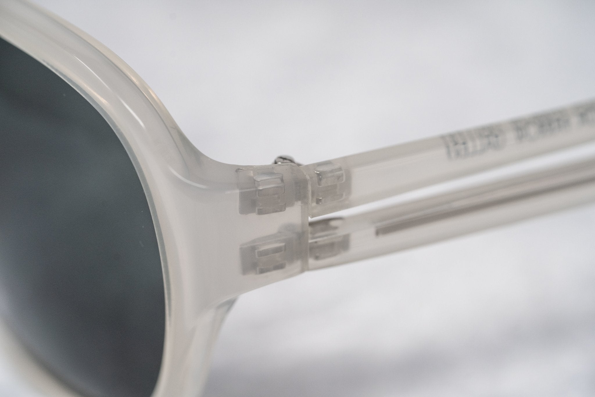 Boris Bidjan Saberi Sunglasses Misty White and Grey-GR8 Sunglasses