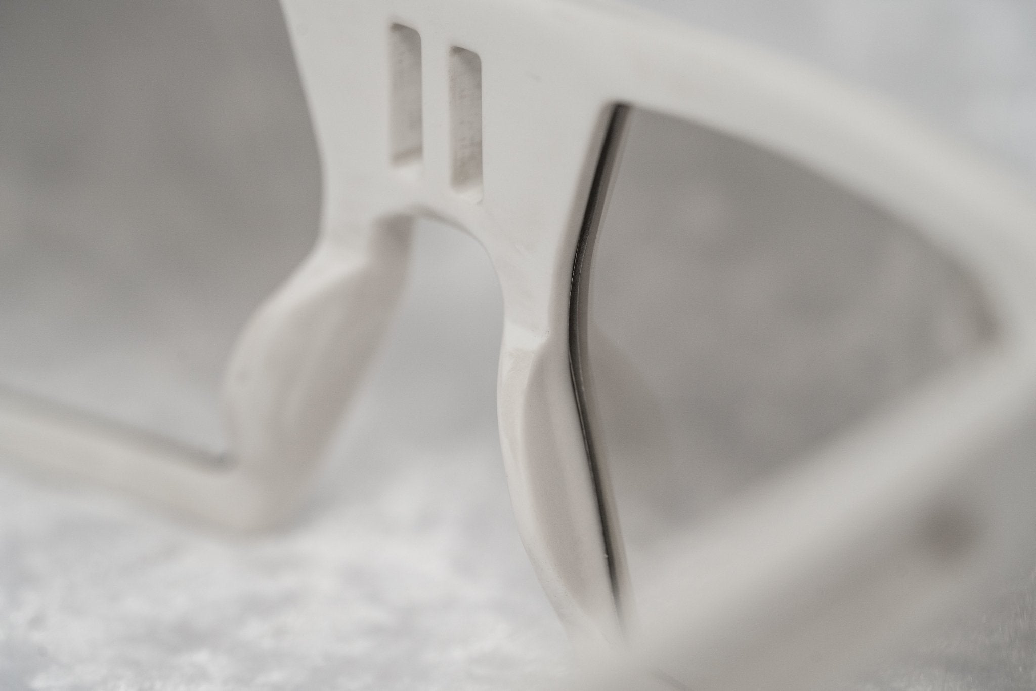 Boris Bidjan Saberi Men's Sunglasses Rectangular White BBS1C1SUN-GR8 Sunglasses