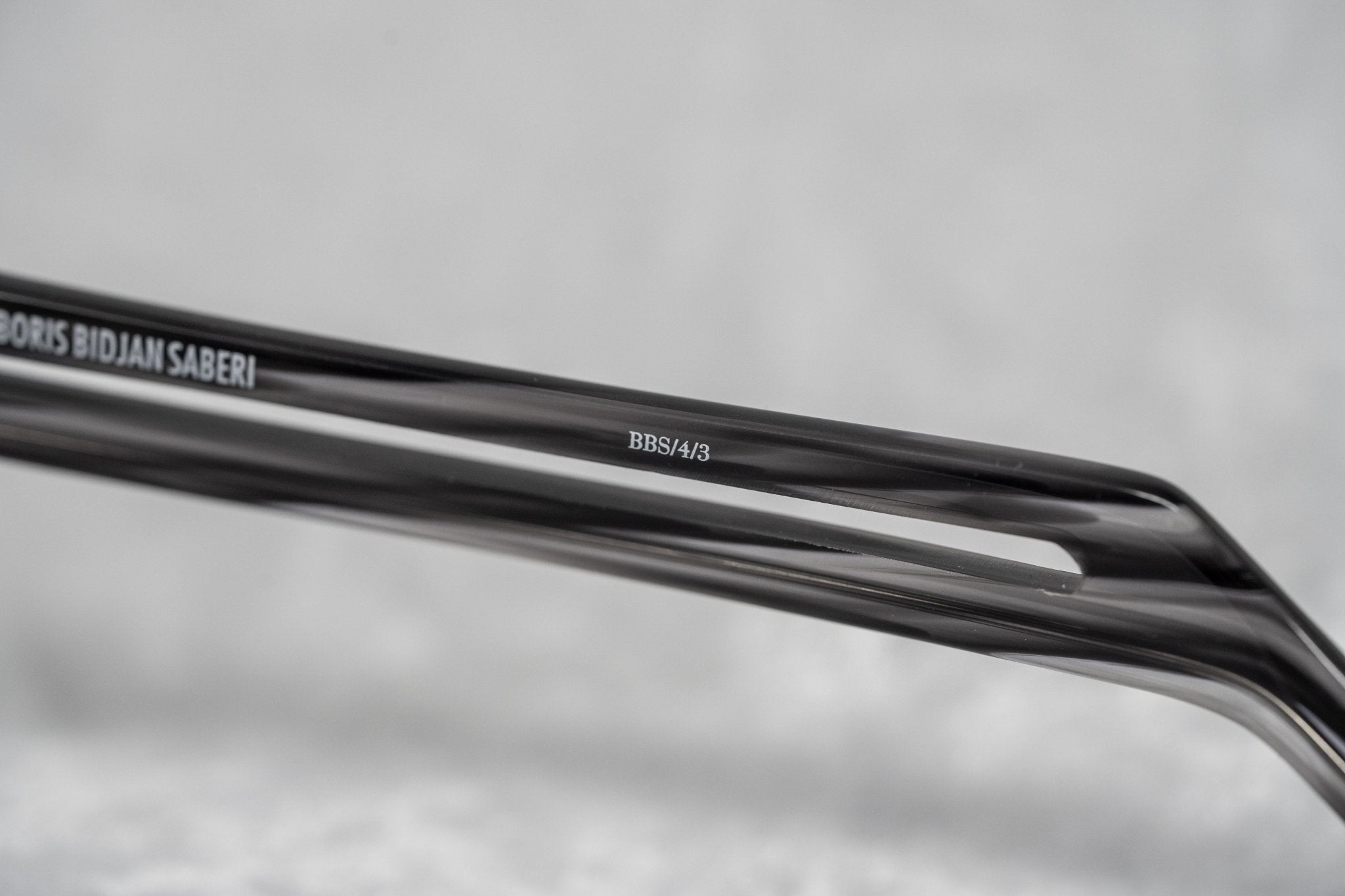 Boris Bidjan Saberi Sunglasses Striped Grey and Purple-GR8 Sunglasses